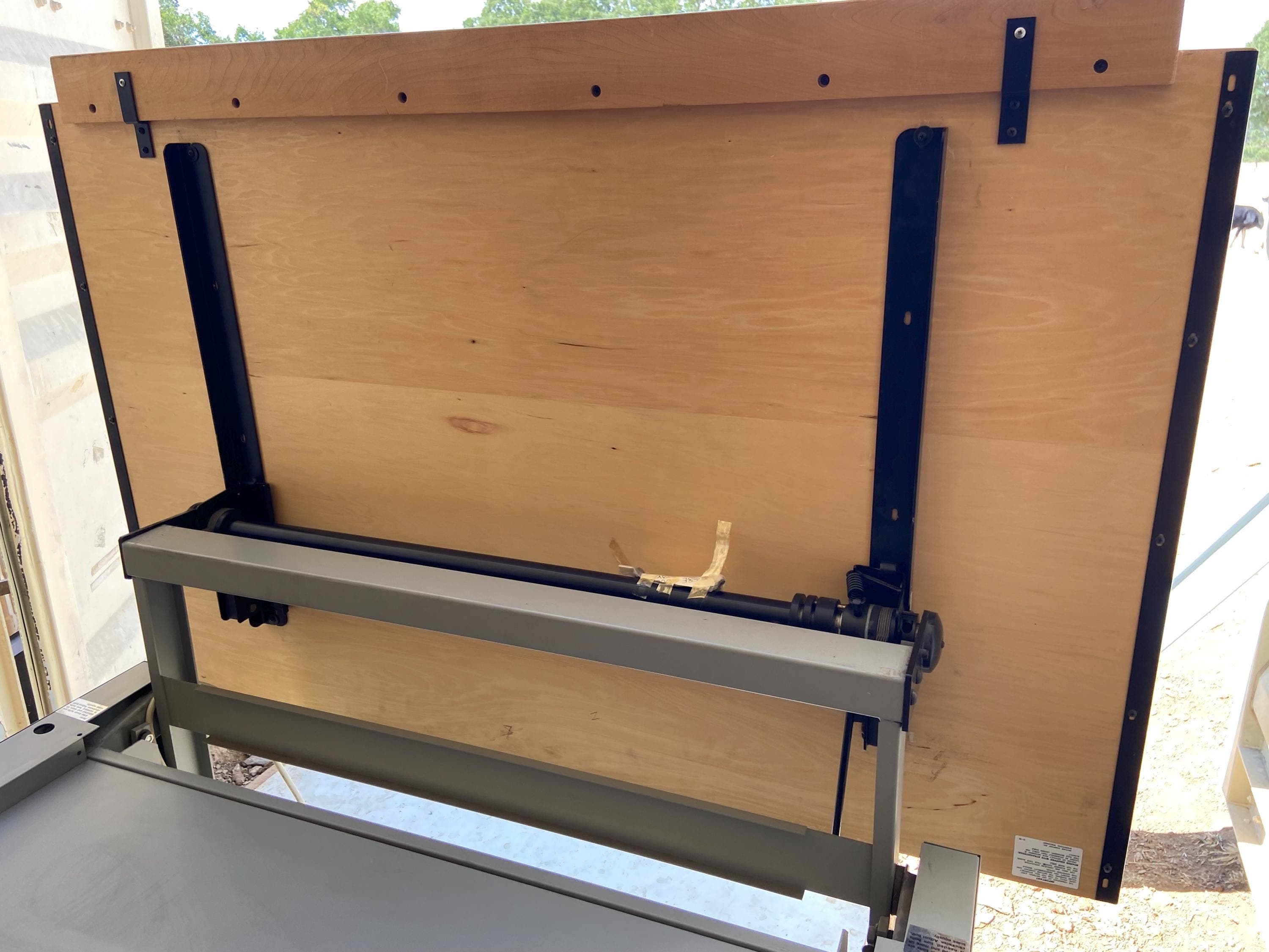 Vintage mid century modern Mayline drafting table Desk-O-Matic - Thumbnail 6