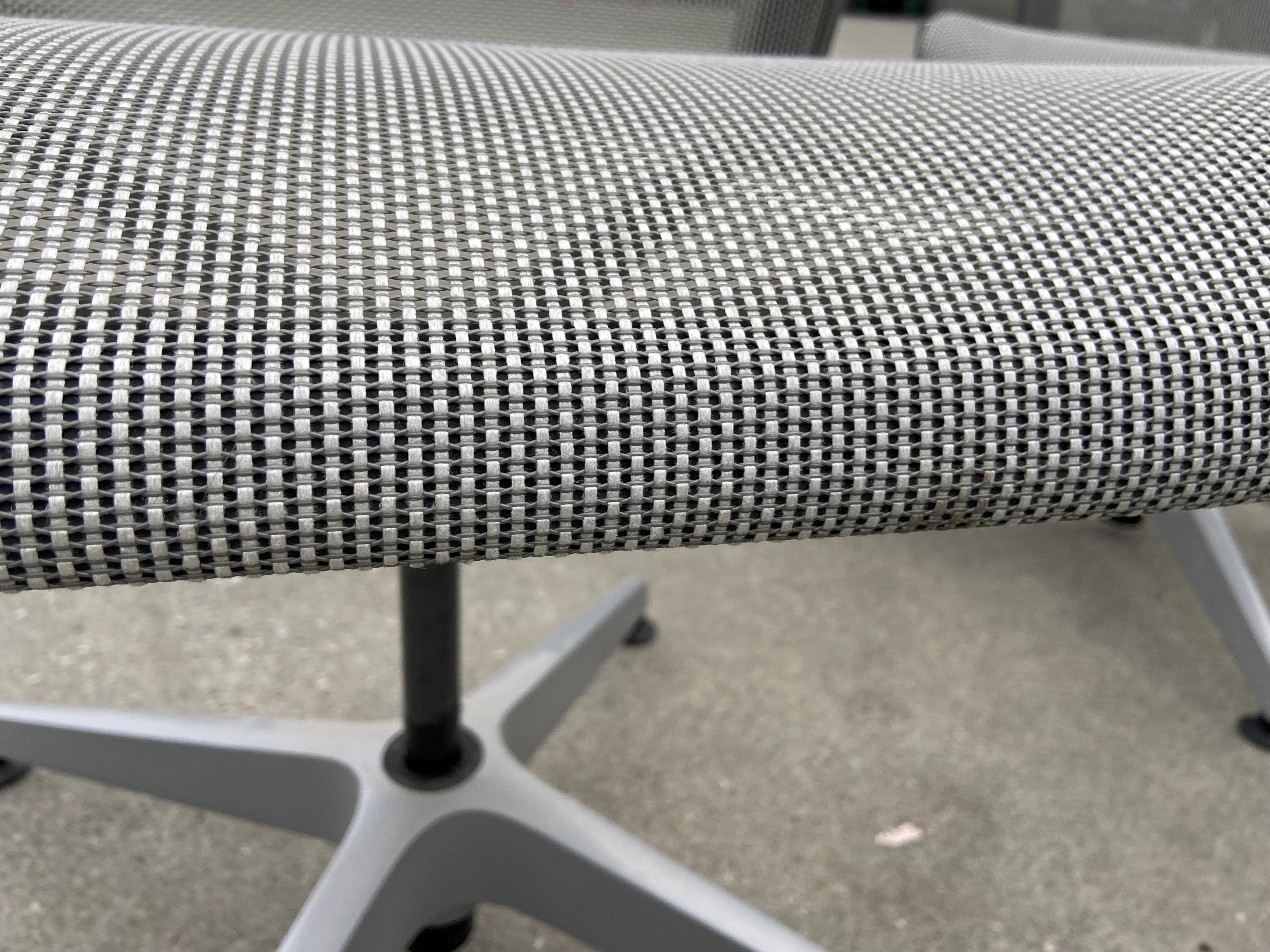 vintage modern Allsteel clarity lounge chair set of 6 some scuffs and marks - Thumbnail 5