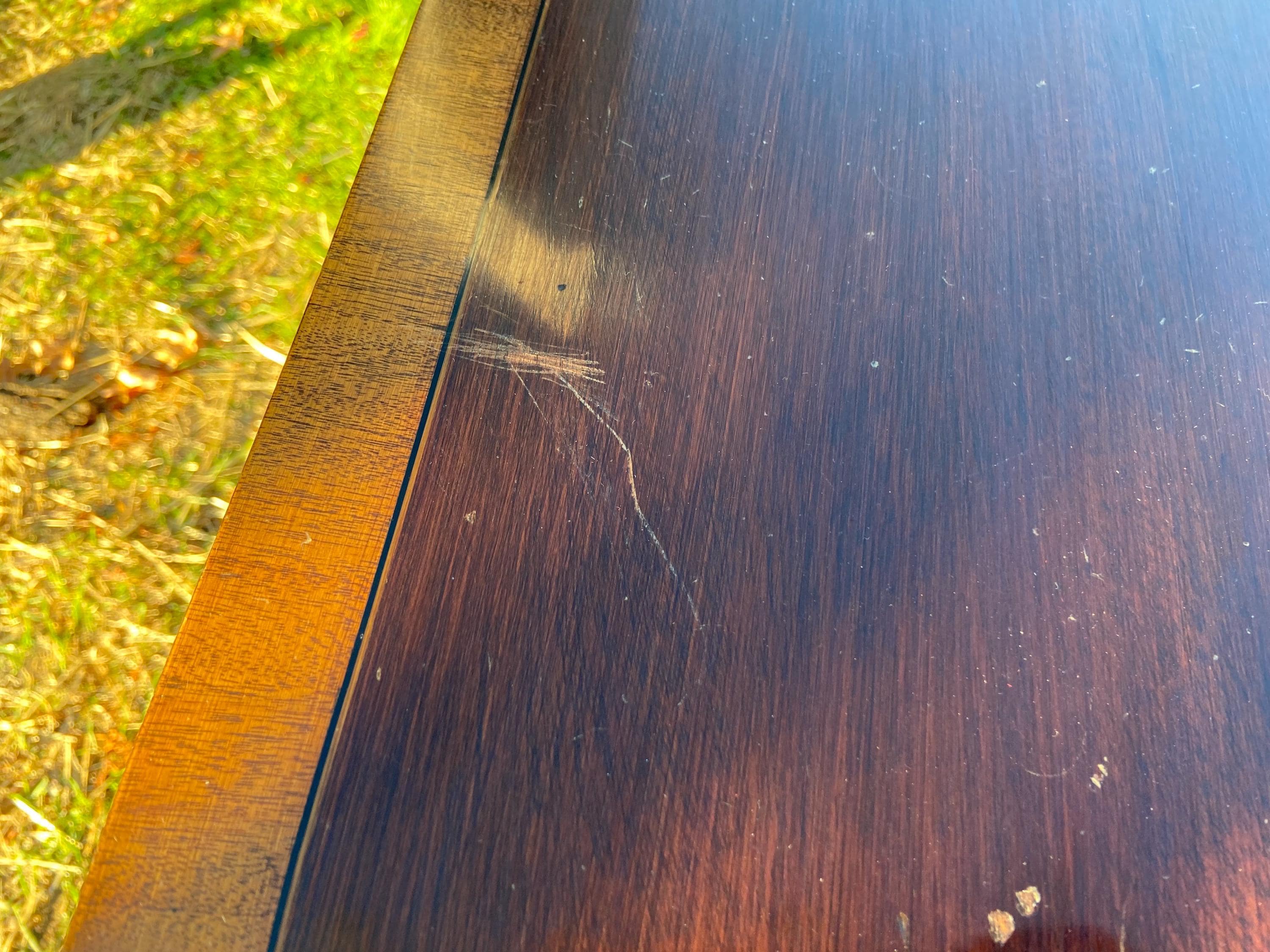 Vintage Mahogany Double Pedestal Dining Room Table With Three Leaves - Thumbnail 5