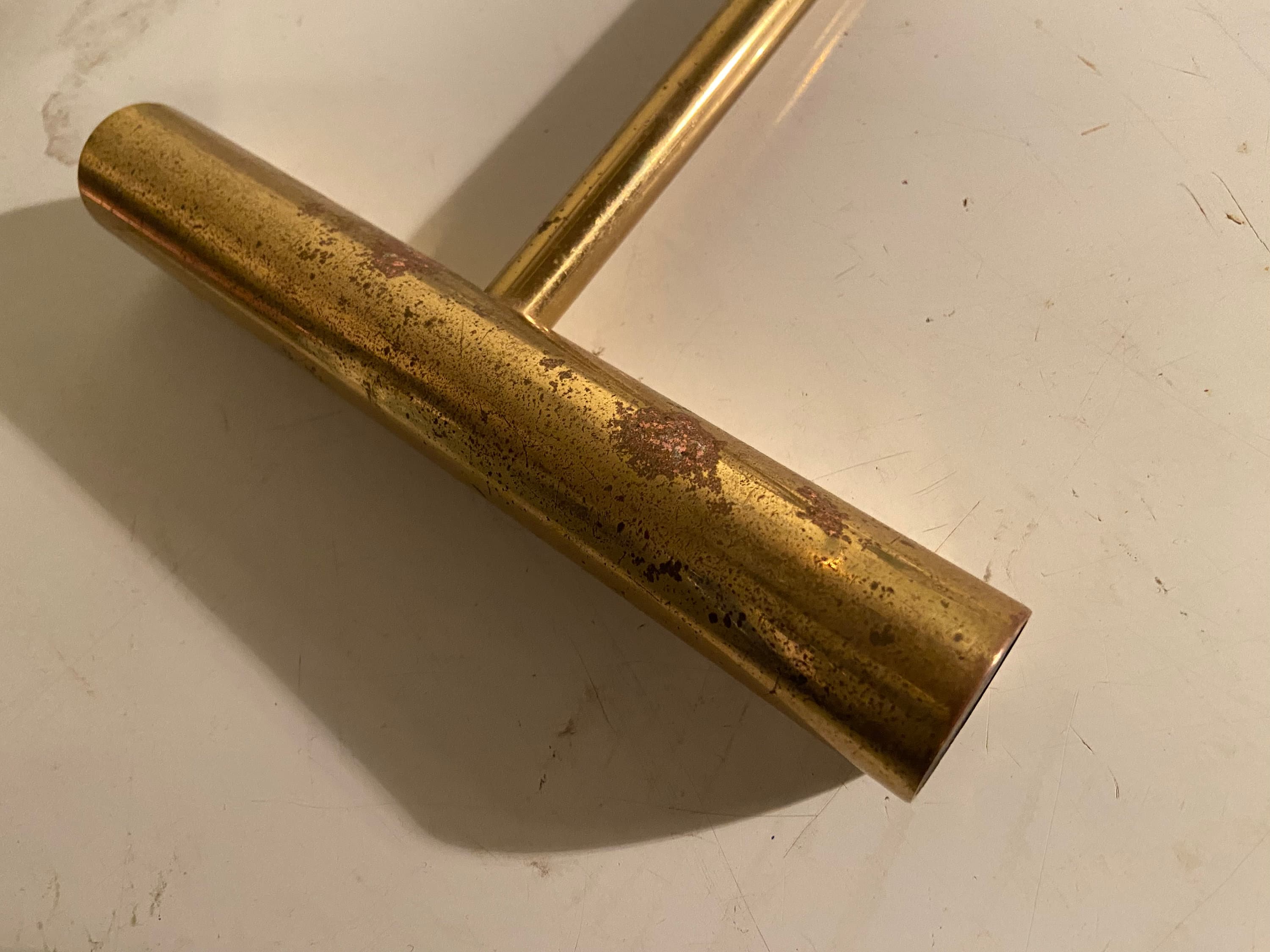 Vintage Koch & Lowy brass table lamp - Thumbnail 10