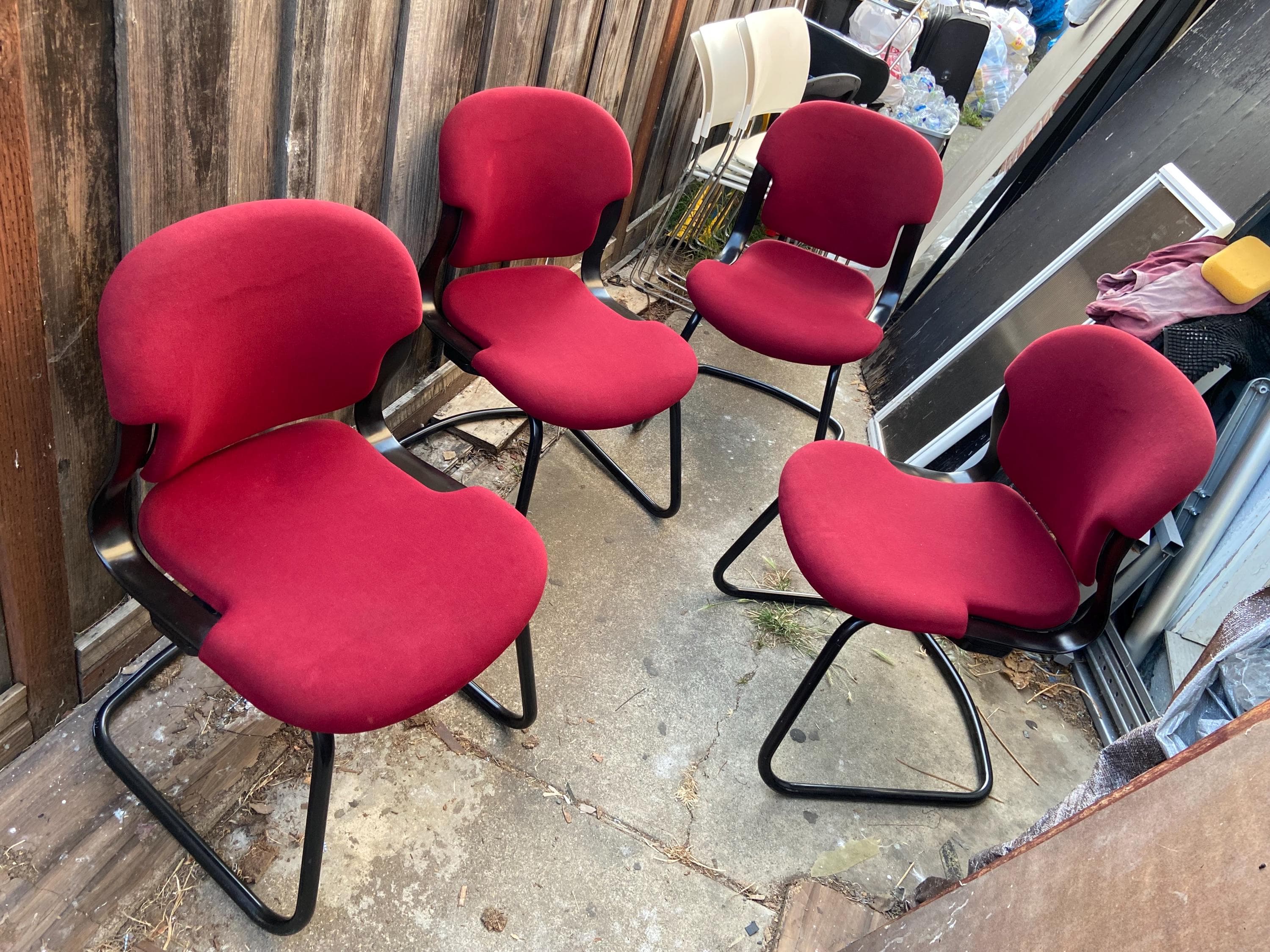 vintage Herman Miller Equa side chairs - Thumbnail 9