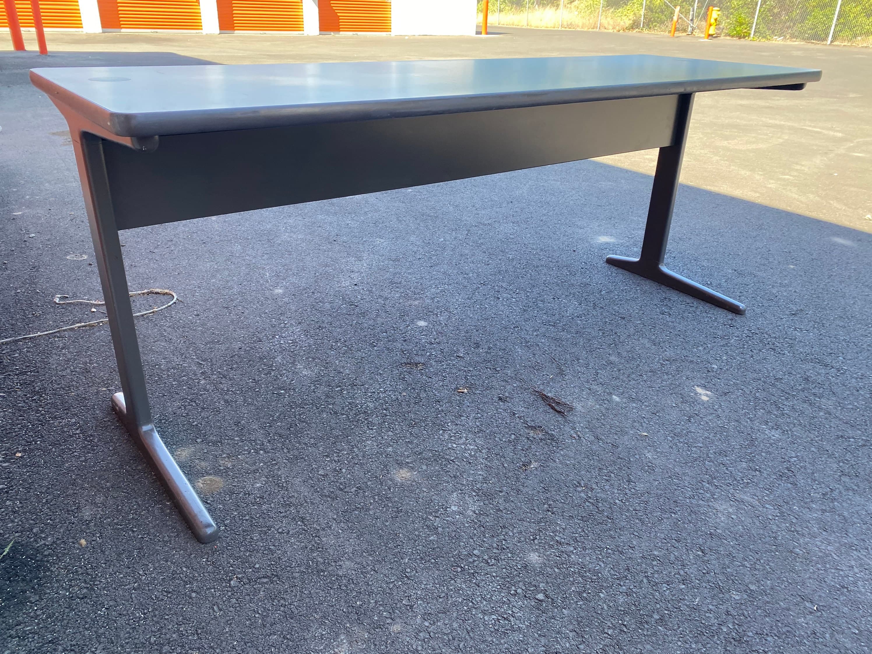 Vintage Herman Miller George Nelson work group office desk - Thumbnail 2