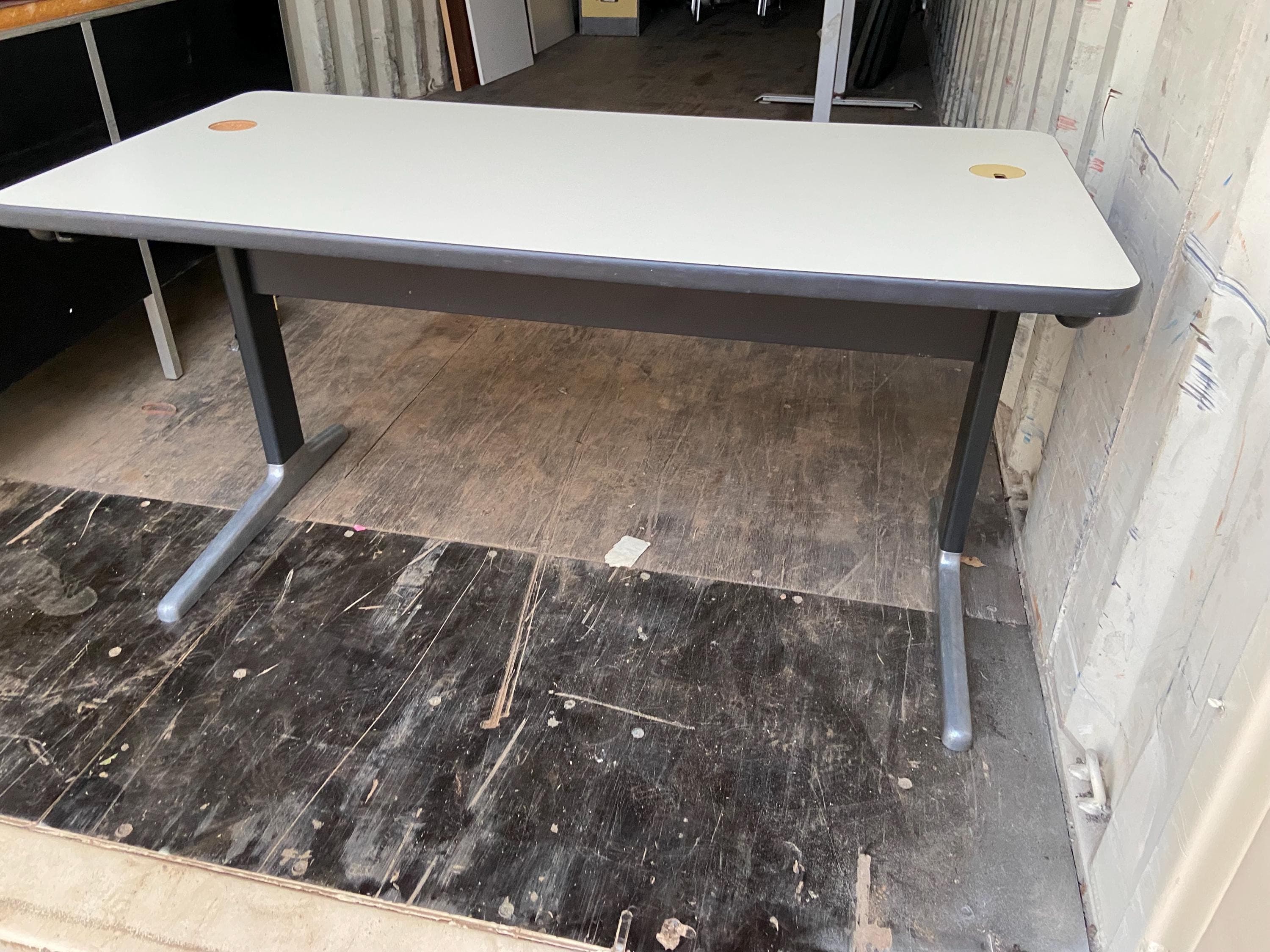 vintage Herman miller  George Nelson work group desk small desk 47”/23”/24.5” - Thumbnail 9