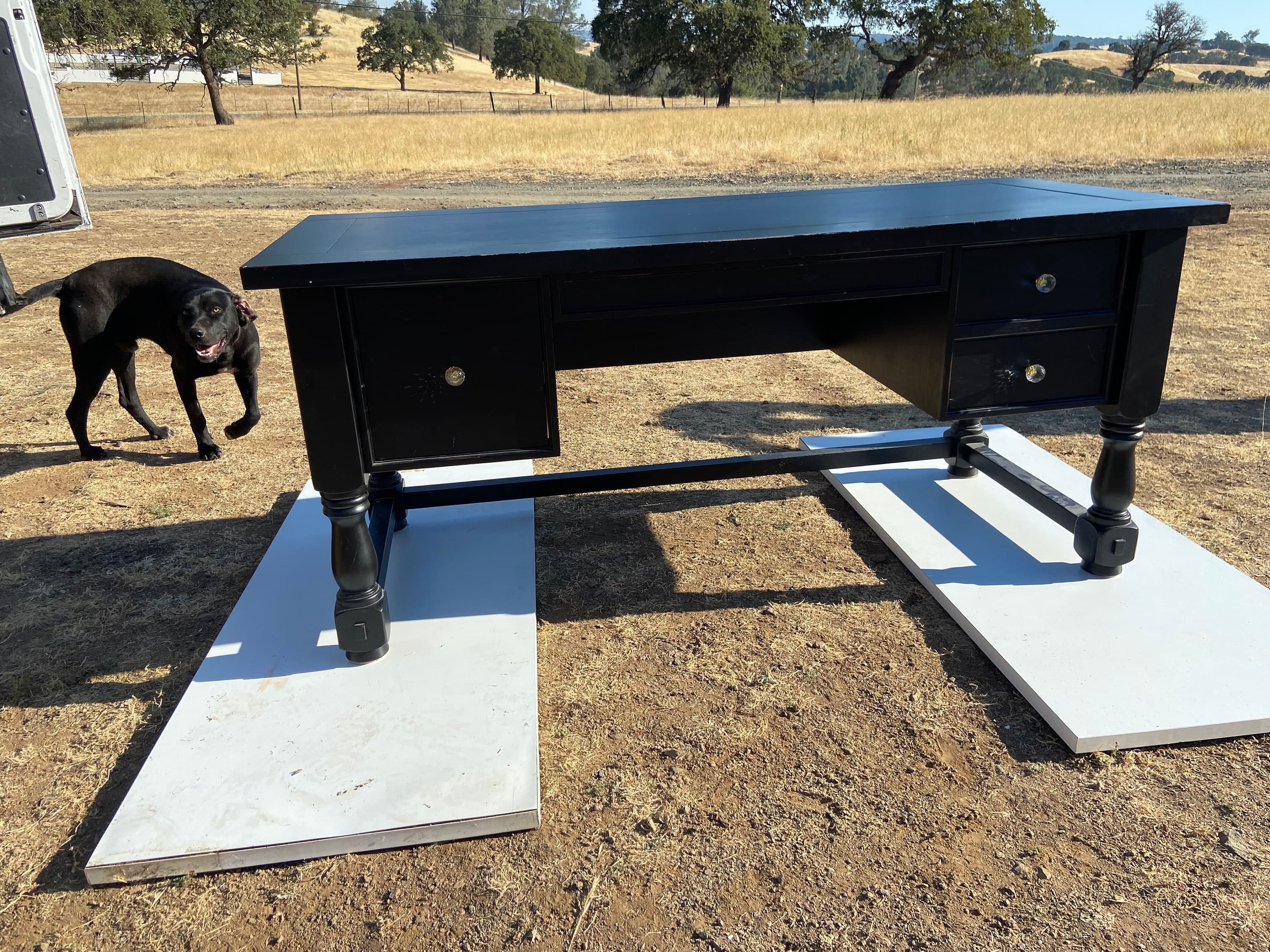 vintage pottery barn Bedford desk - Thumbnail 3