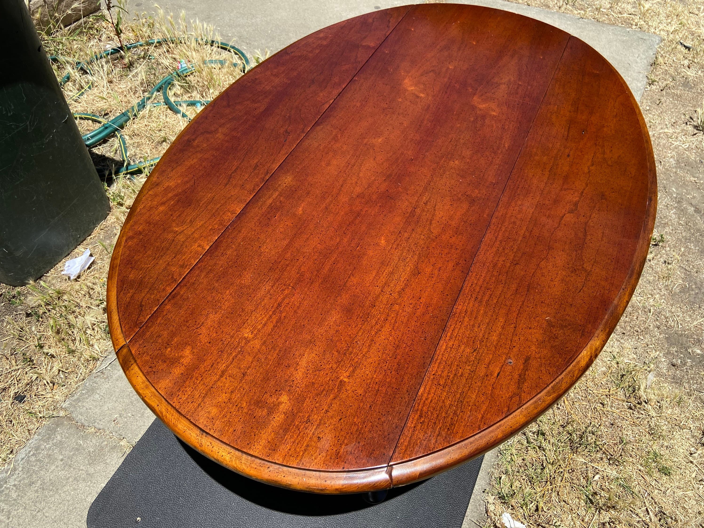 Vintage drop leaf coffee table - Thumbnail 9