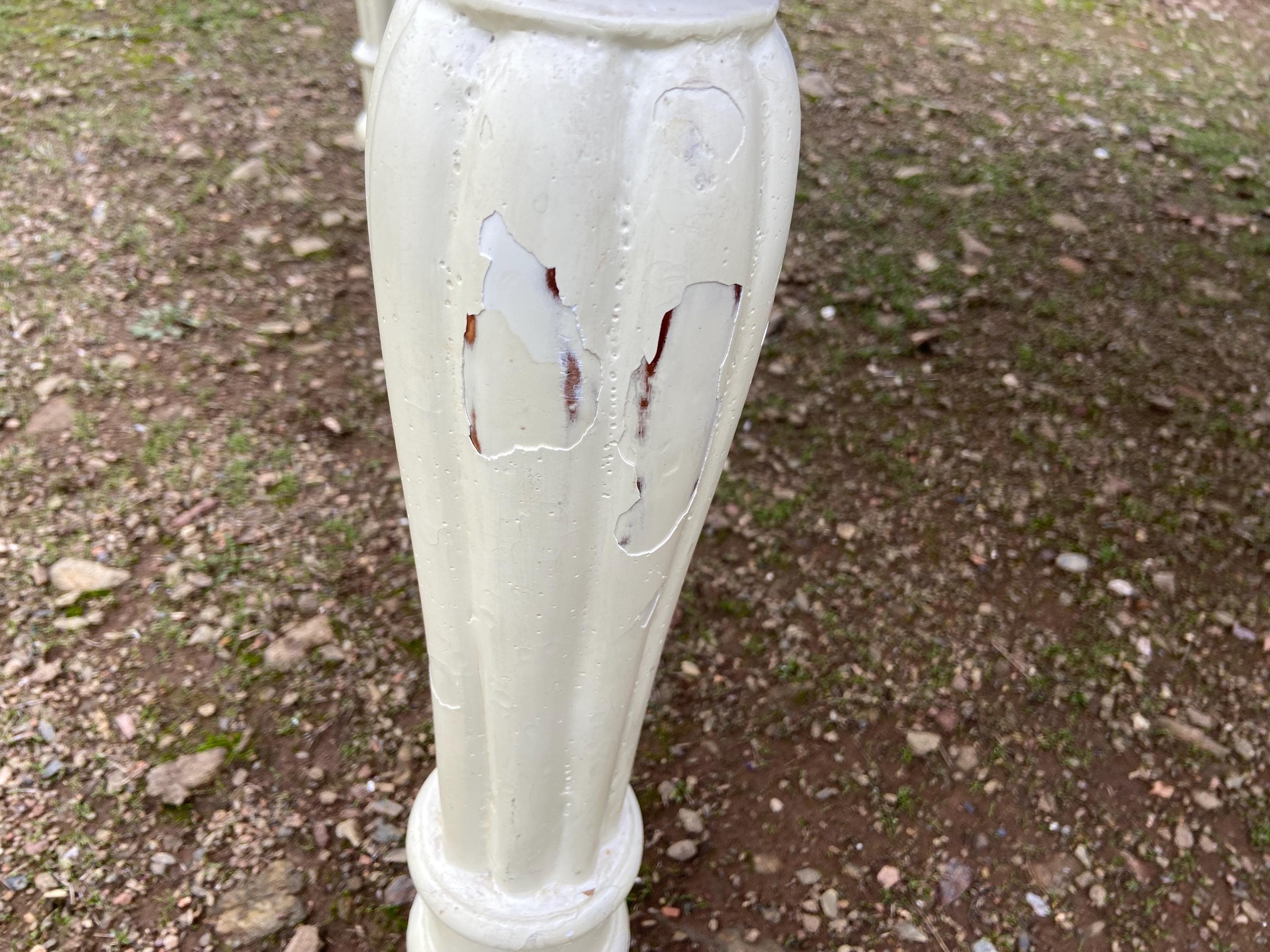 Antique Rustic Pine Farmhouse Shabby  Chick Dining Room Kitchen Table - Thumbnail 6