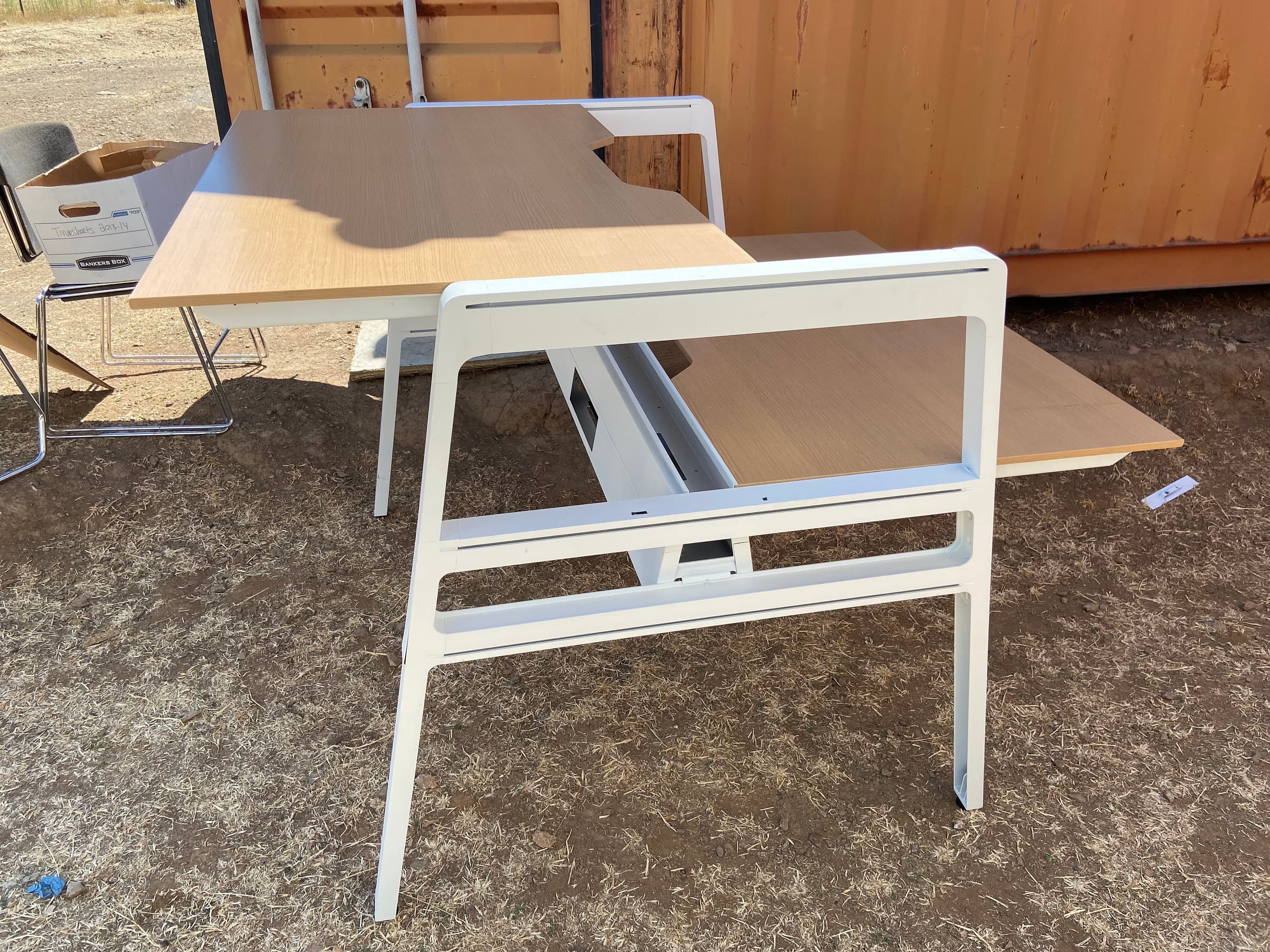 Steelcase turnstone Bivi sit standing two way for 6 office desks - Thumbnail 2