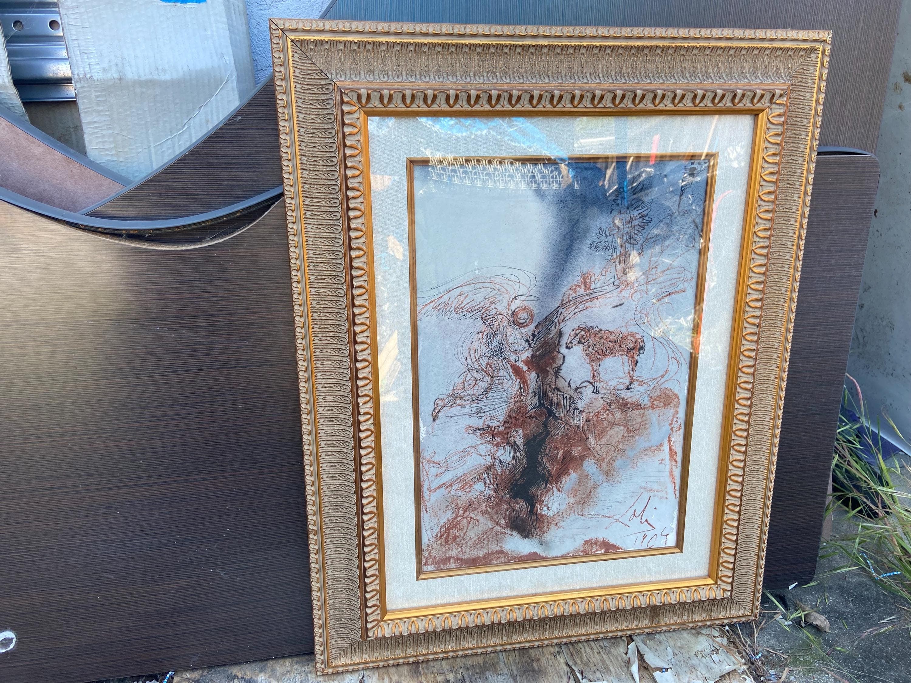 Salvador Dali biblia sacra lithograph - Thumbnail 2