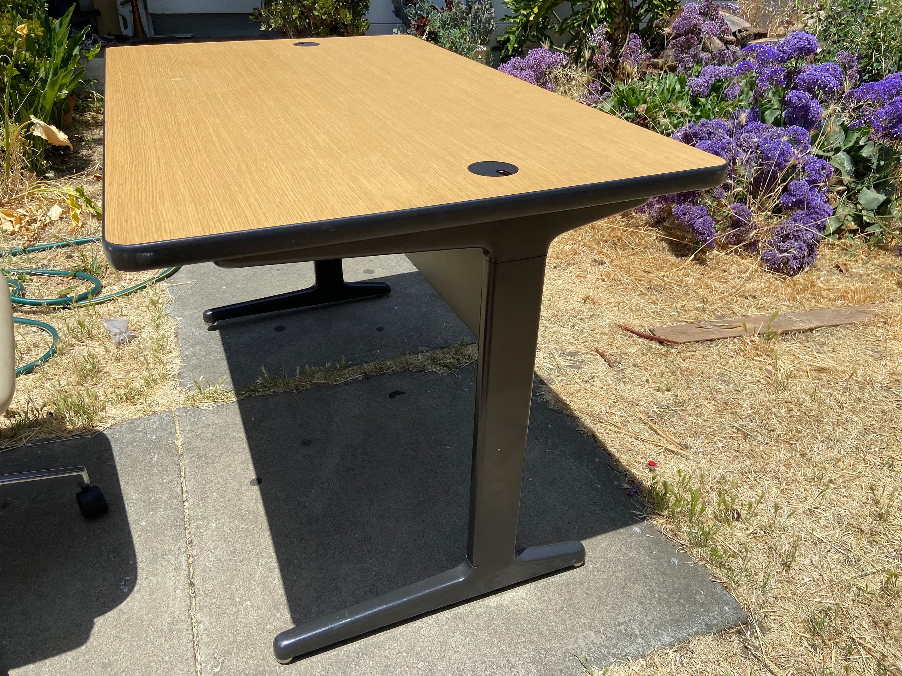 vintage mid century modern Herman miller George Nelson action desk - Thumbnail 5