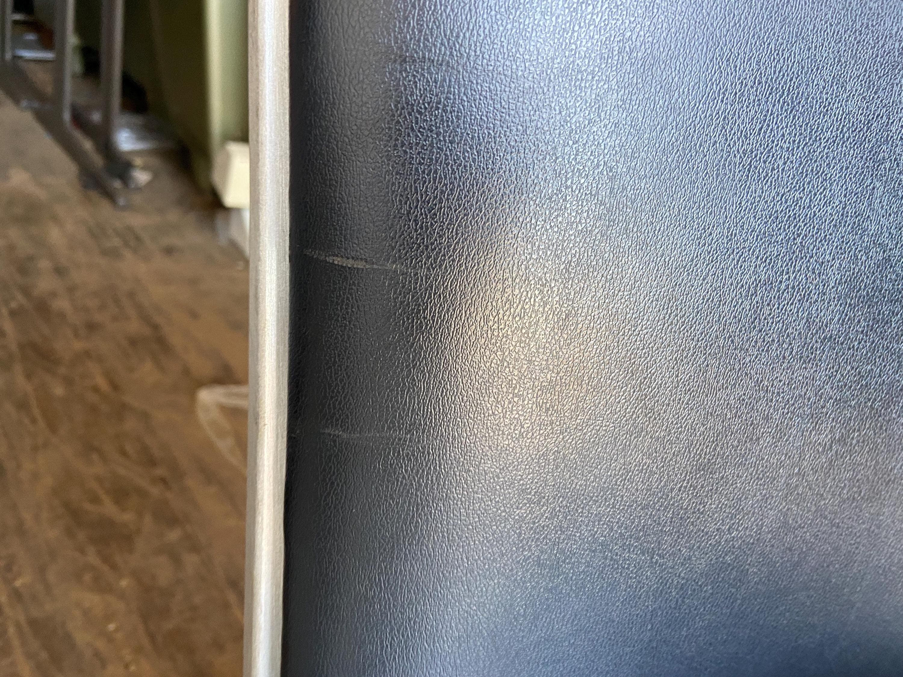 emeco navy swivel aluminum desk leather chair - Thumbnail 5