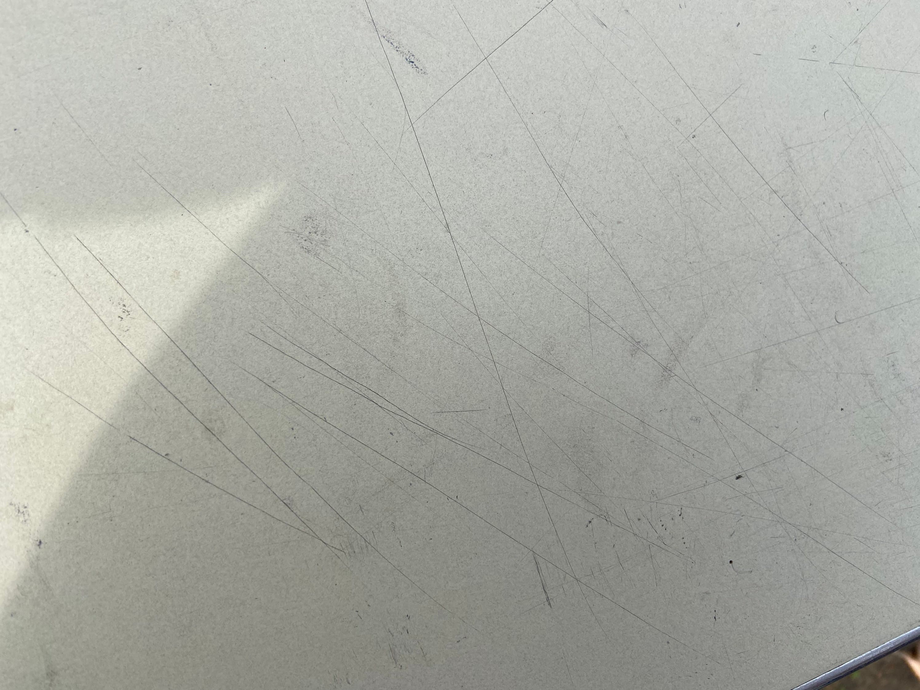 Vintage mid century modern metal tanker desk table - Thumbnail 6