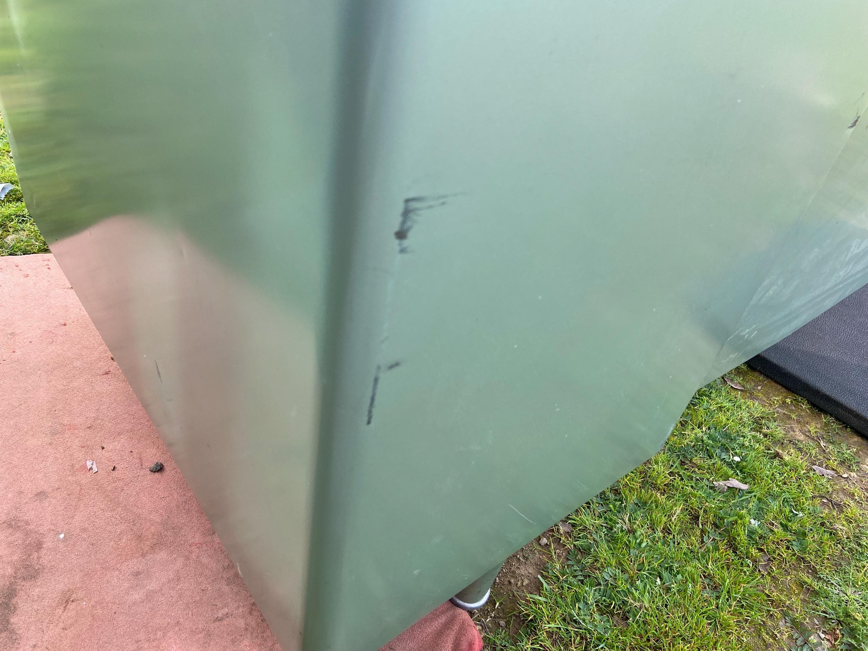 Steelcase vintage mid century modern metal tanker desk - Thumbnail 7