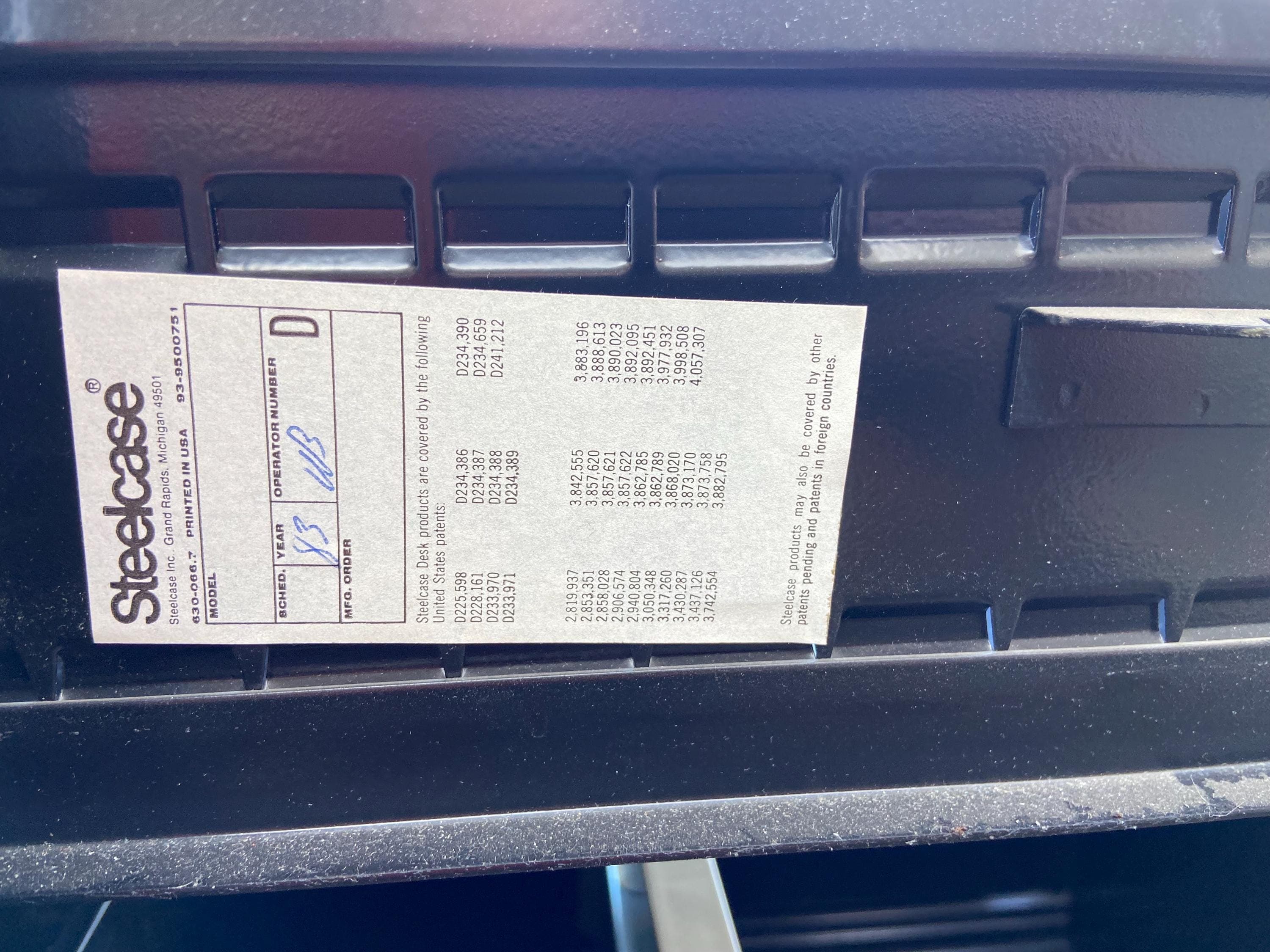 steelcase vintage mid century modern credenza - Thumbnail 6