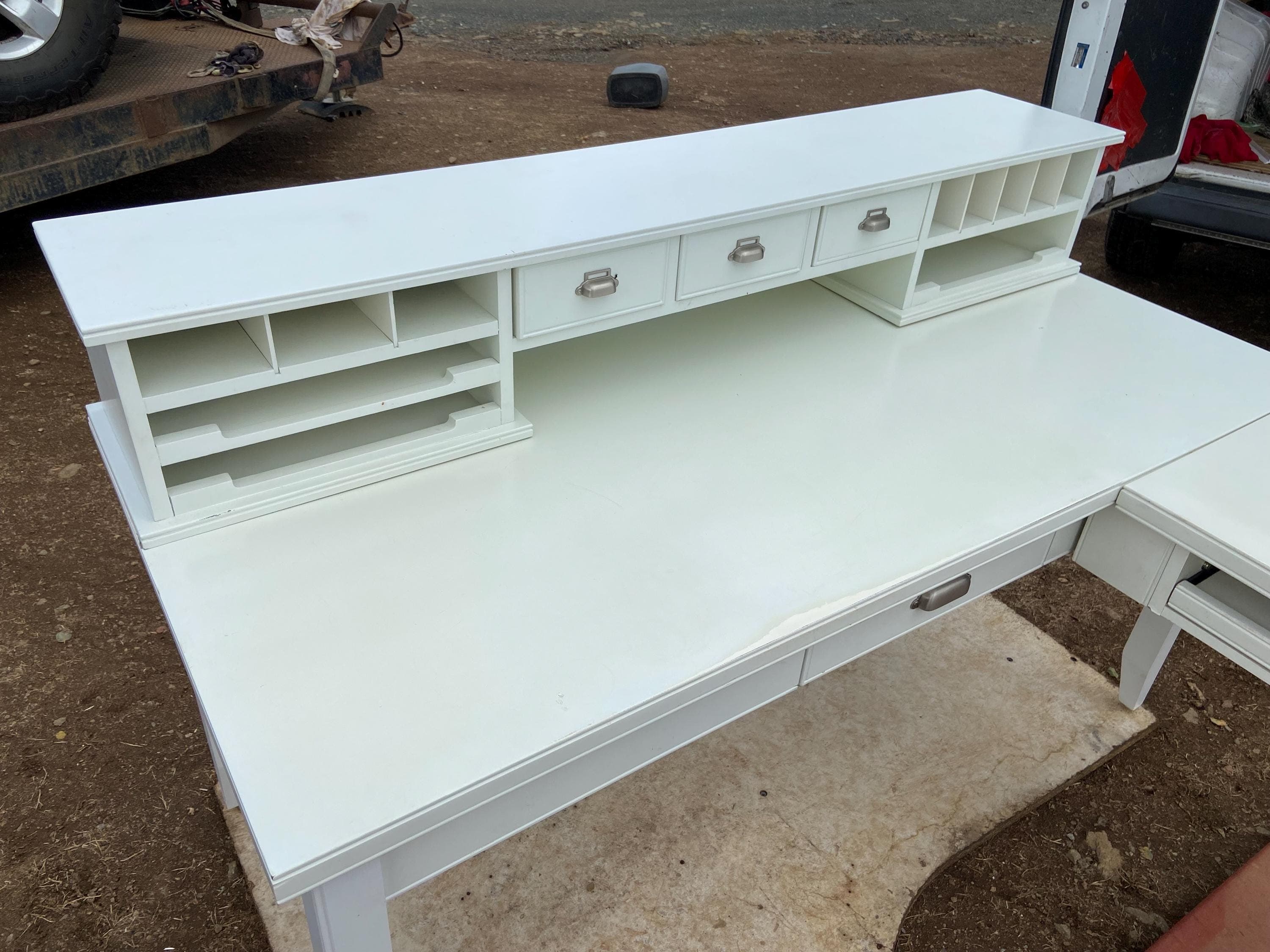 farmhouse L shape desk - Image 1