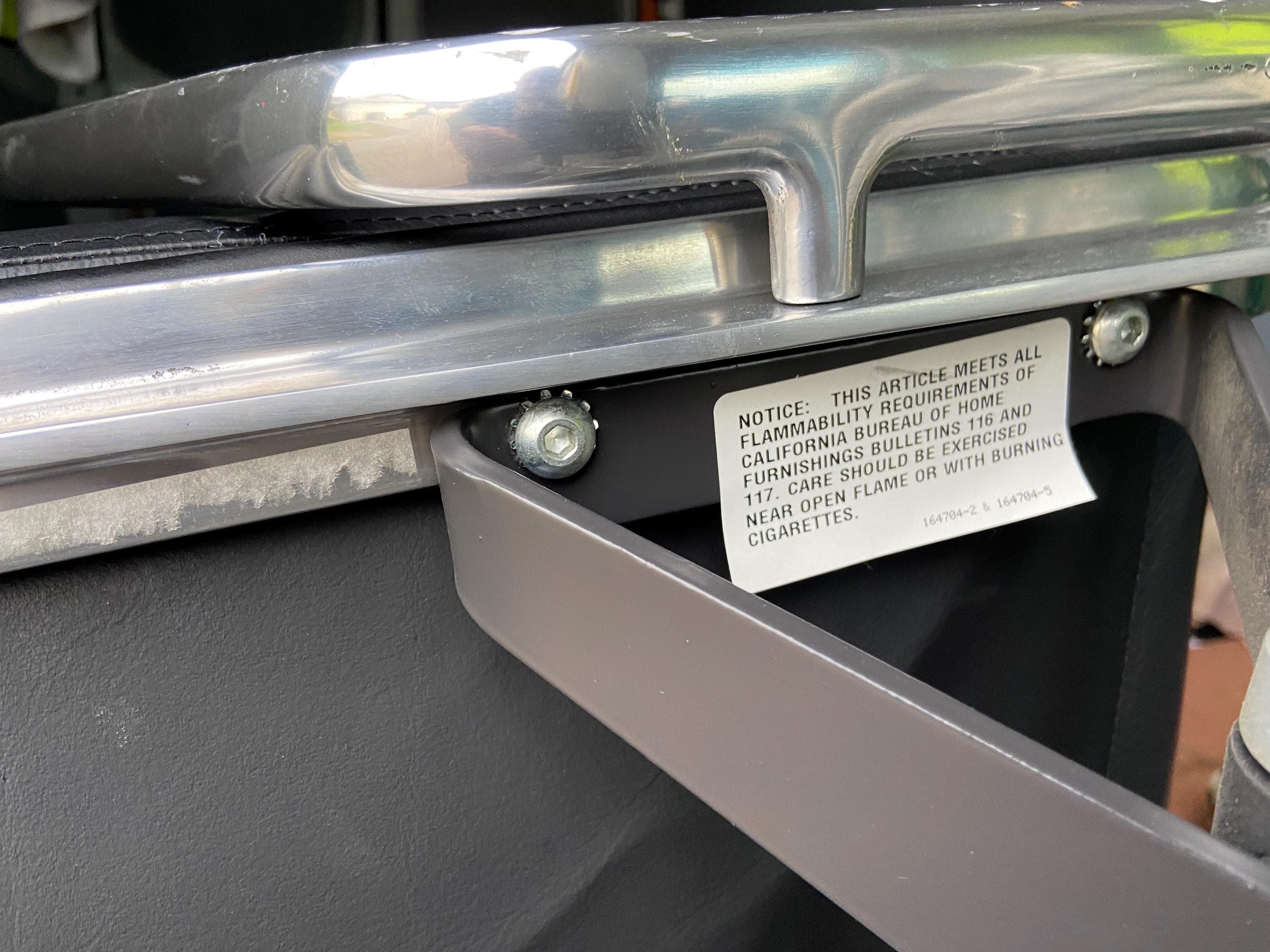 Vintage Mid Century modern Herman Miller Soft Pad Executive  Black Leather Desk Chair - Thumbnail 9