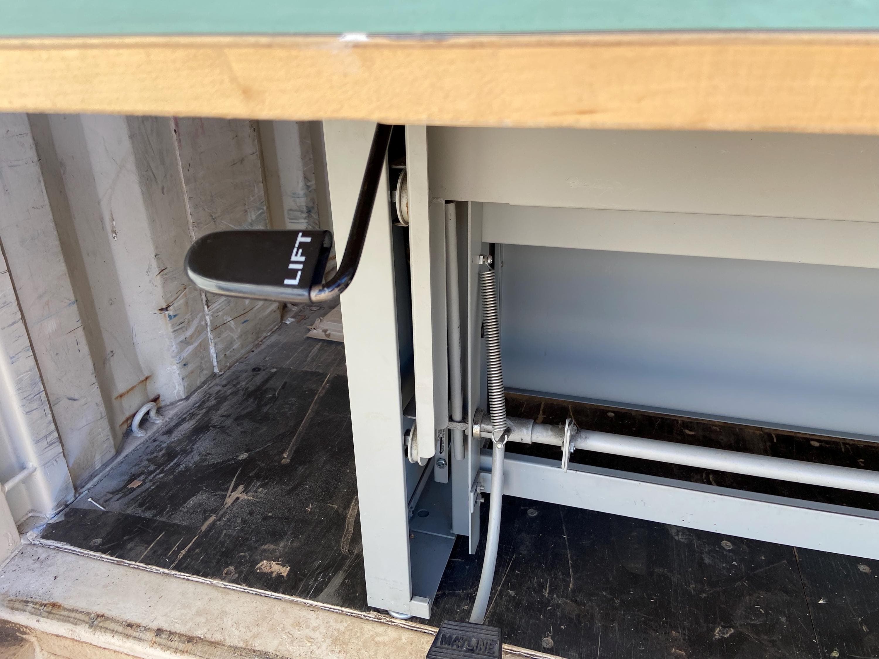 Vintage mid century modern Mayline drafting table Desk-O-Matic - Thumbnail 8