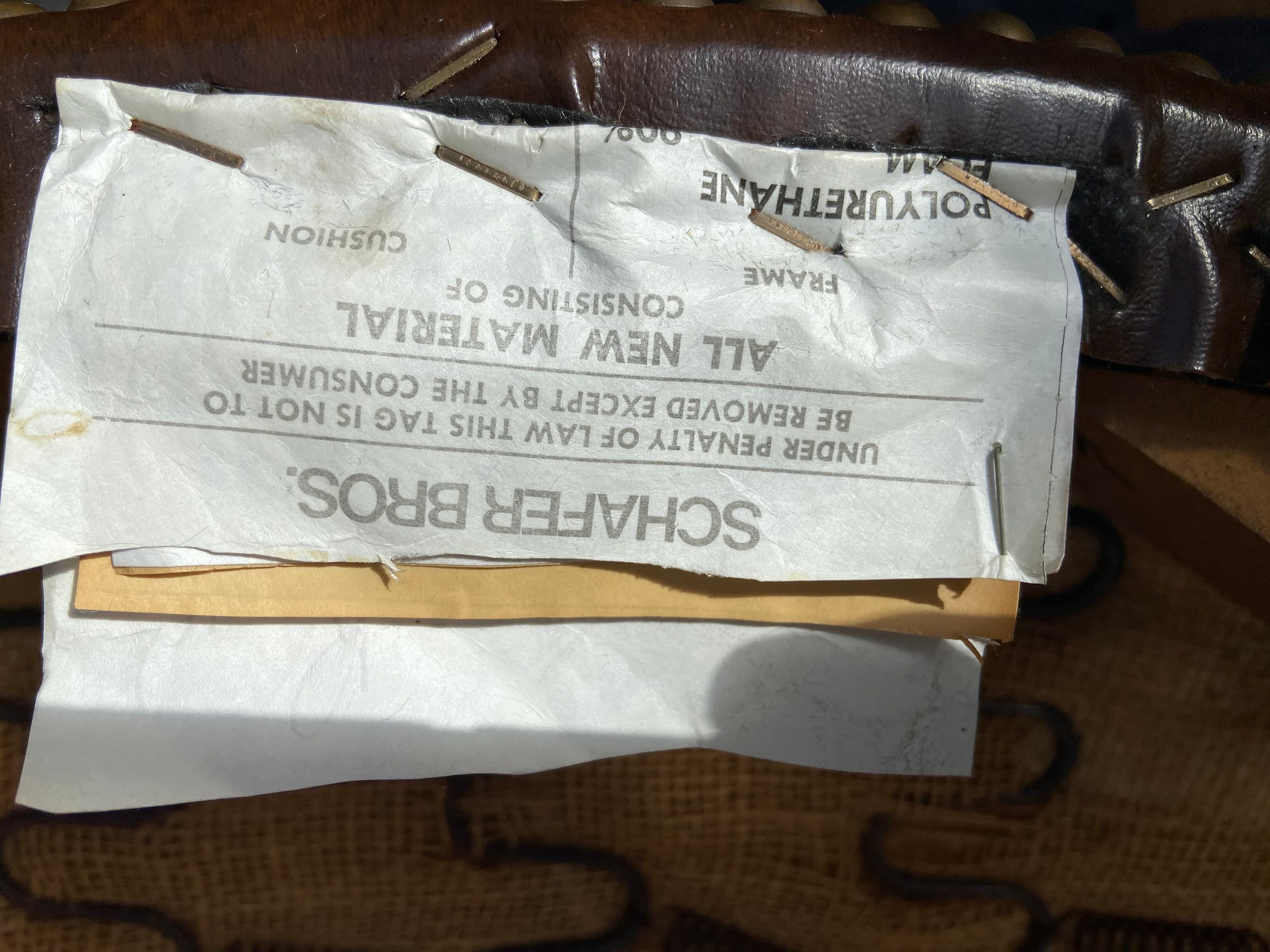 Shafer brothers vintage cane back side chairs - Thumbnail 2