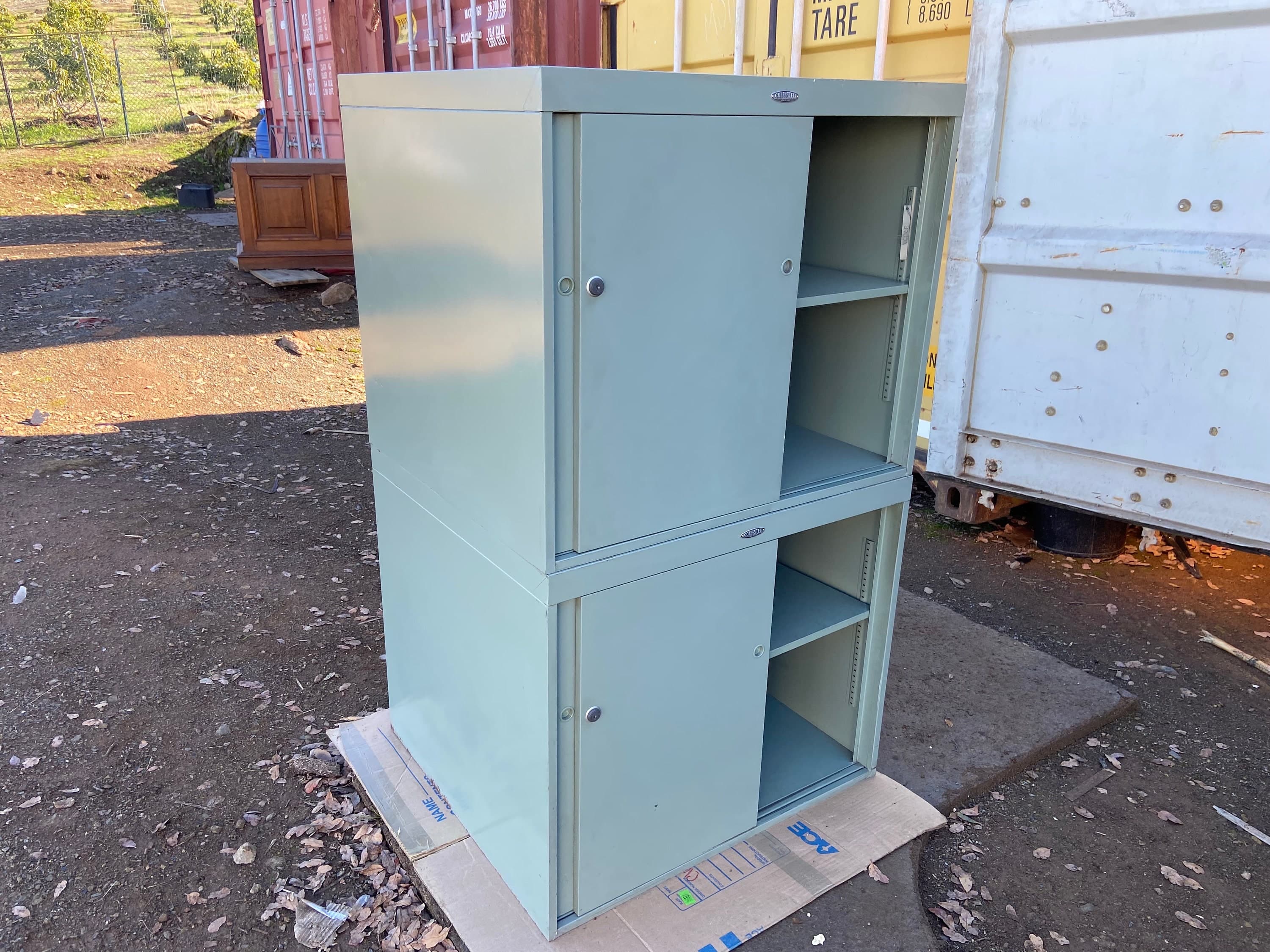 Cole steel vintage storage metal cabinet - Thumbnail 10