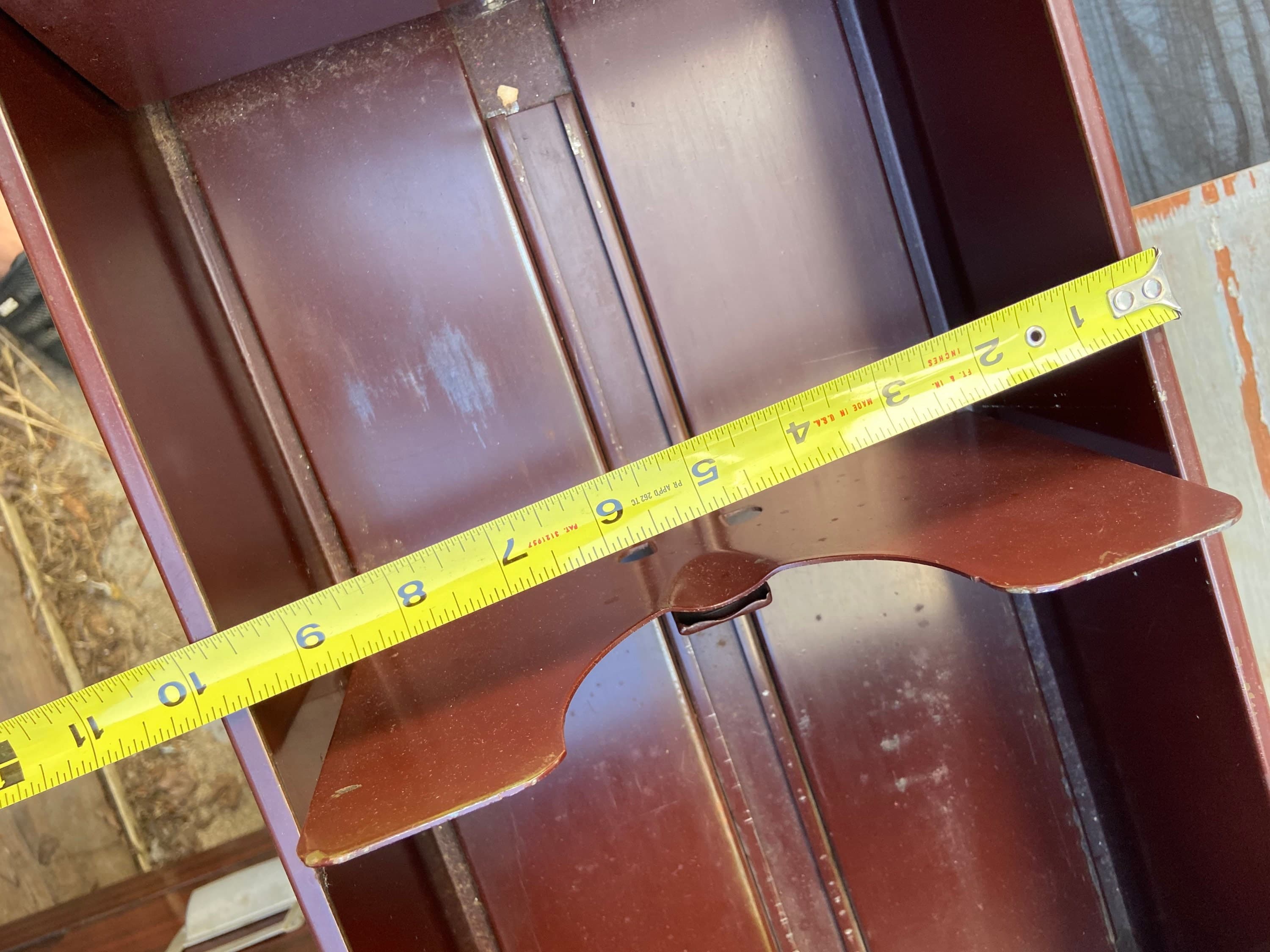 Art metal vintage metal stacking file cabinet - Thumbnail 2