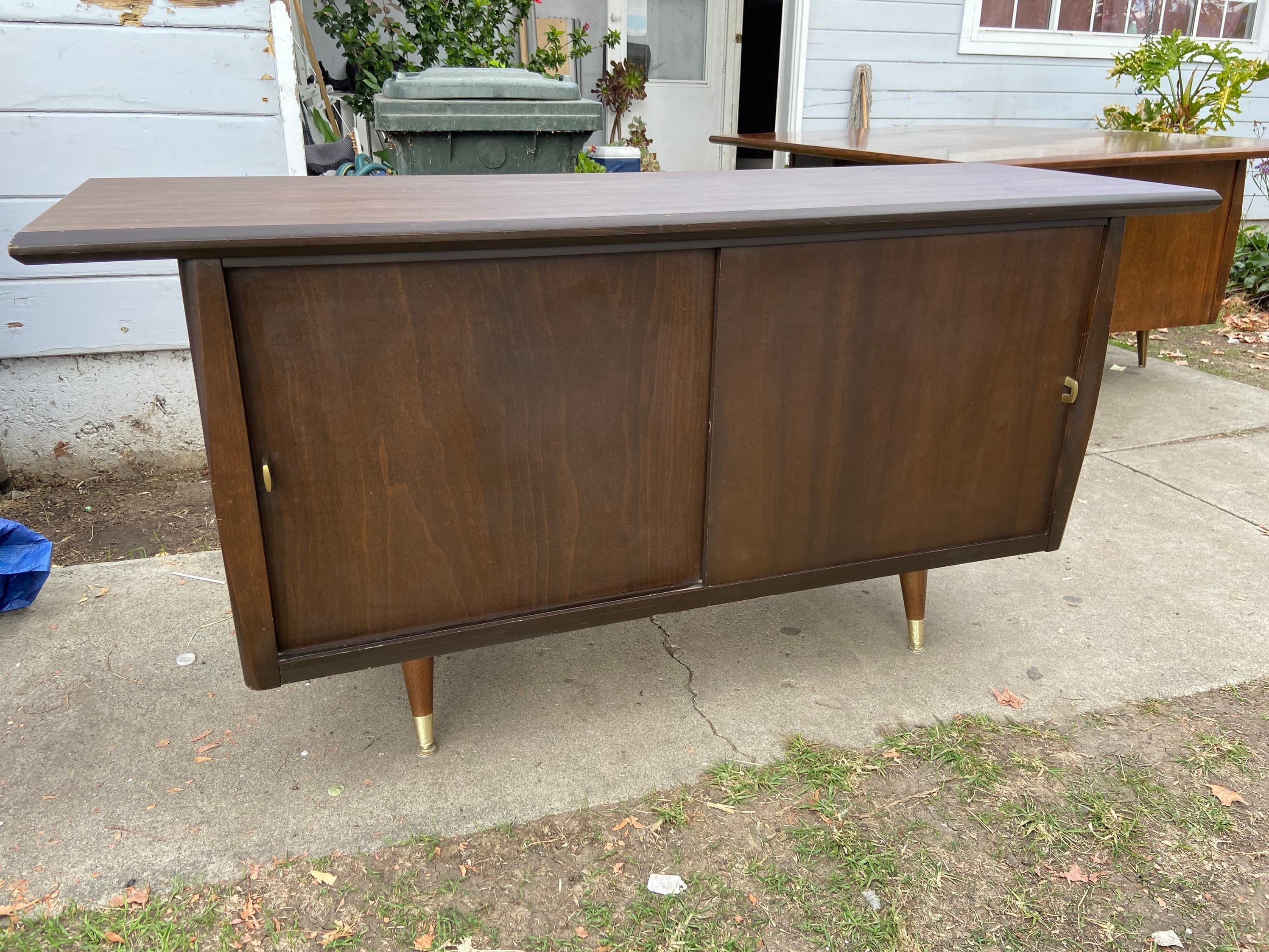 Vintage mid century modern credenza - Thumbnail 7
