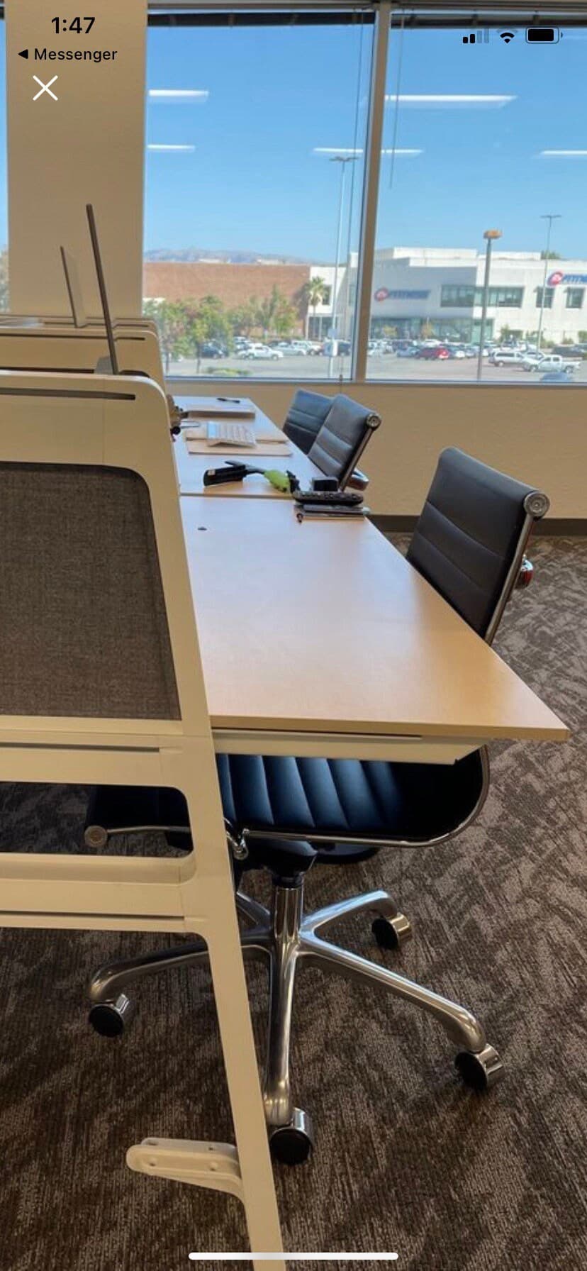 Steelcase turnstone Bivi sit standing two way for 6 office desks - Thumbnail 3