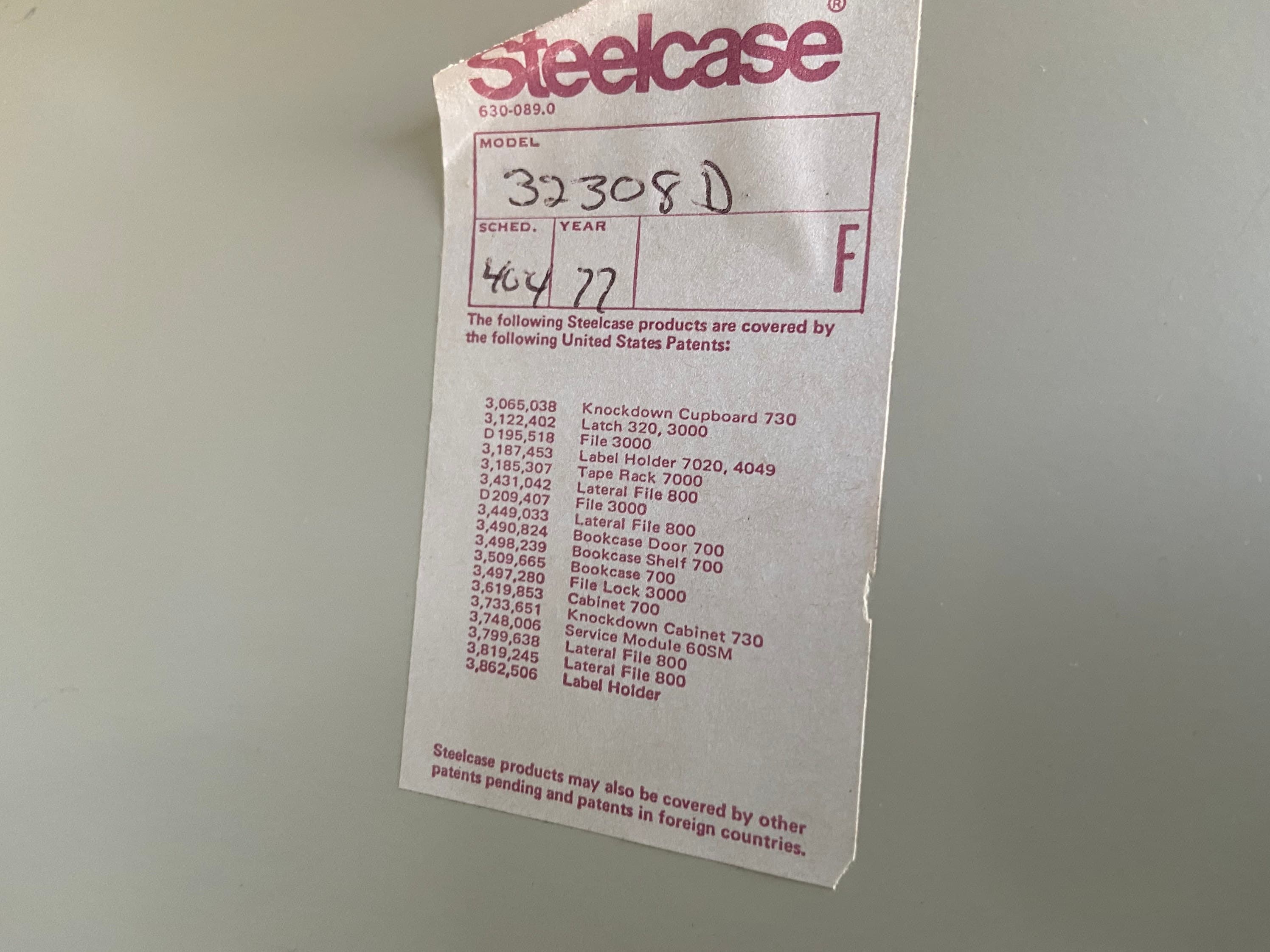 Mid century modern steelcase credenza - Thumbnail 6