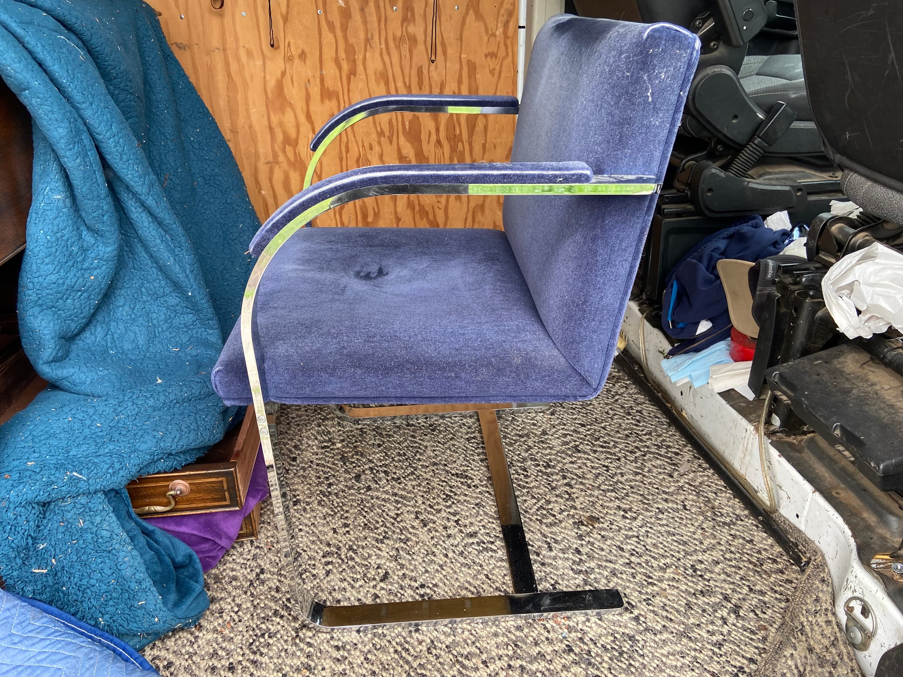 Mies van der brno flat chair style - Thumbnail 10