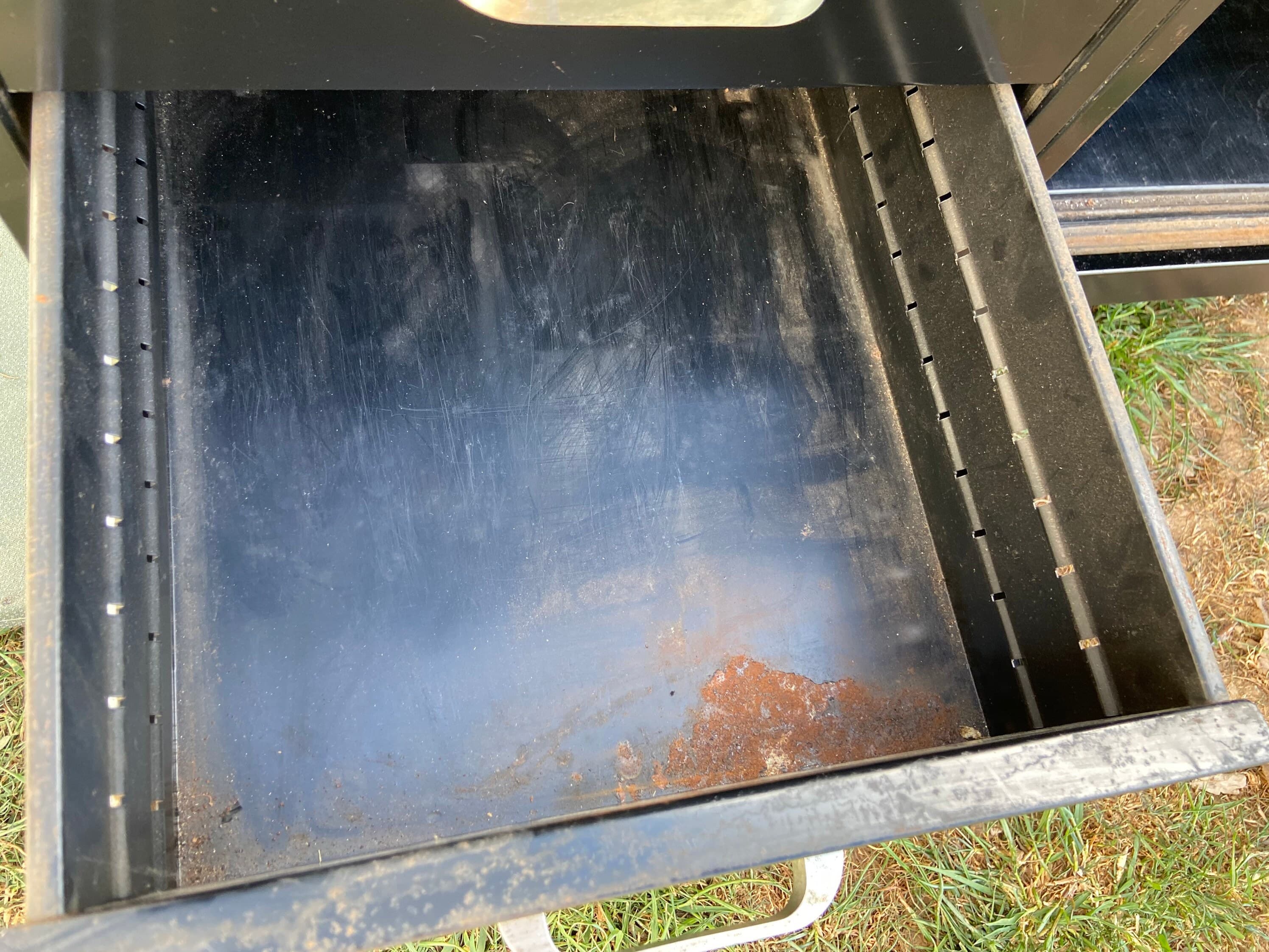 Vintage metal credenza sideboard storage cabinet - Thumbnail 2