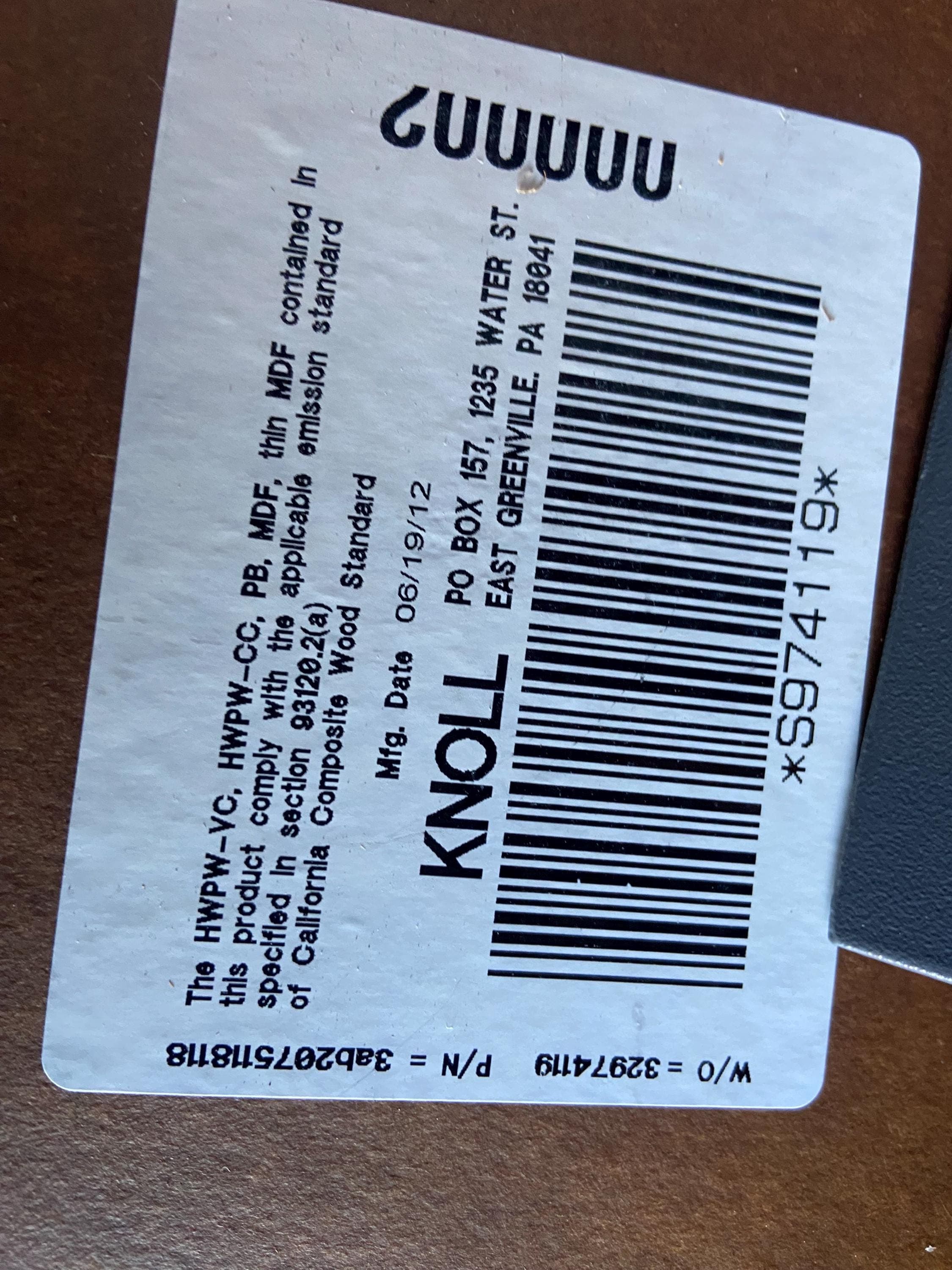 knoll antenna desk computer table - Thumbnail 7