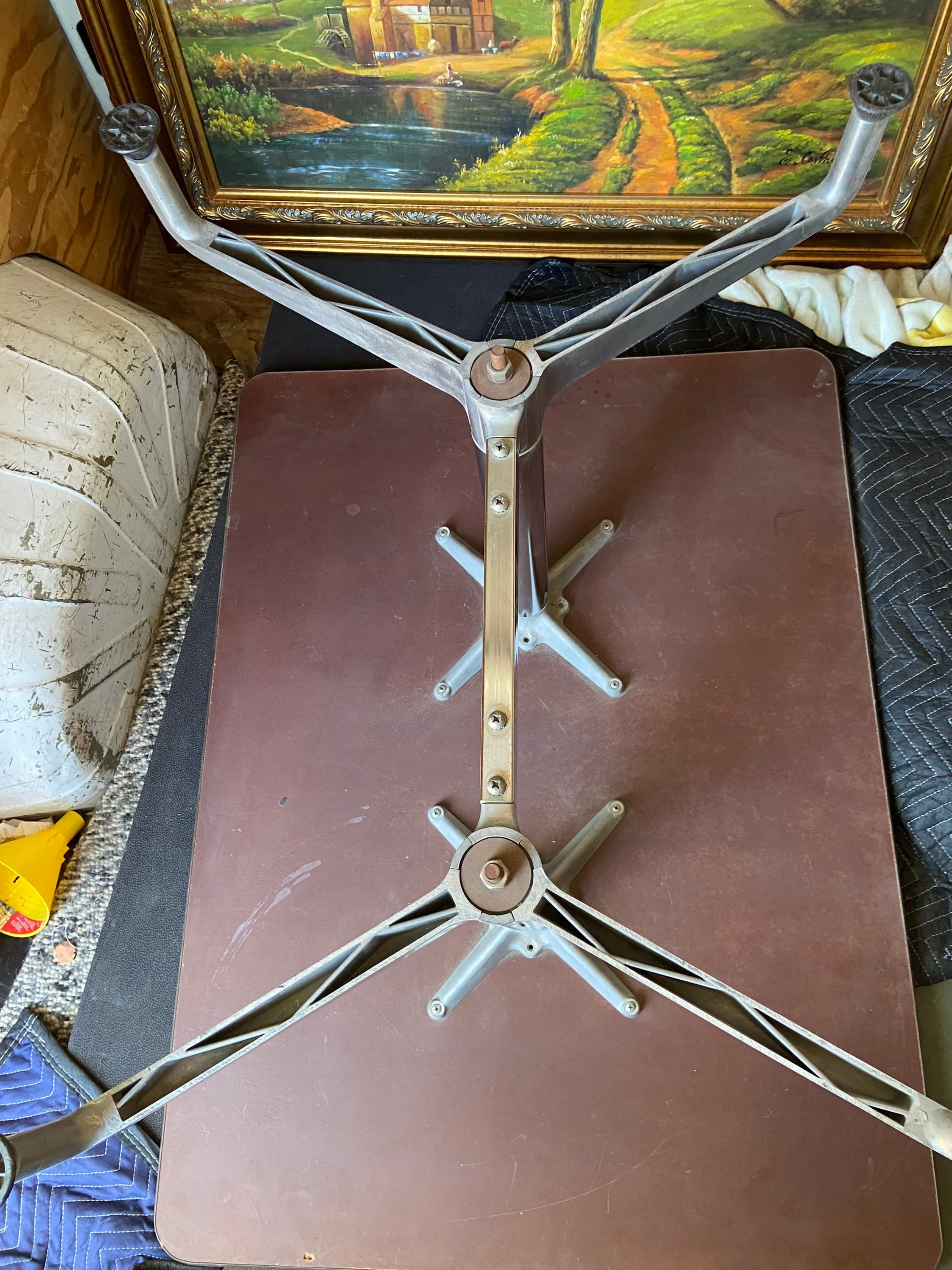 Herman Miller style vintage conference dining table - Thumbnail 4