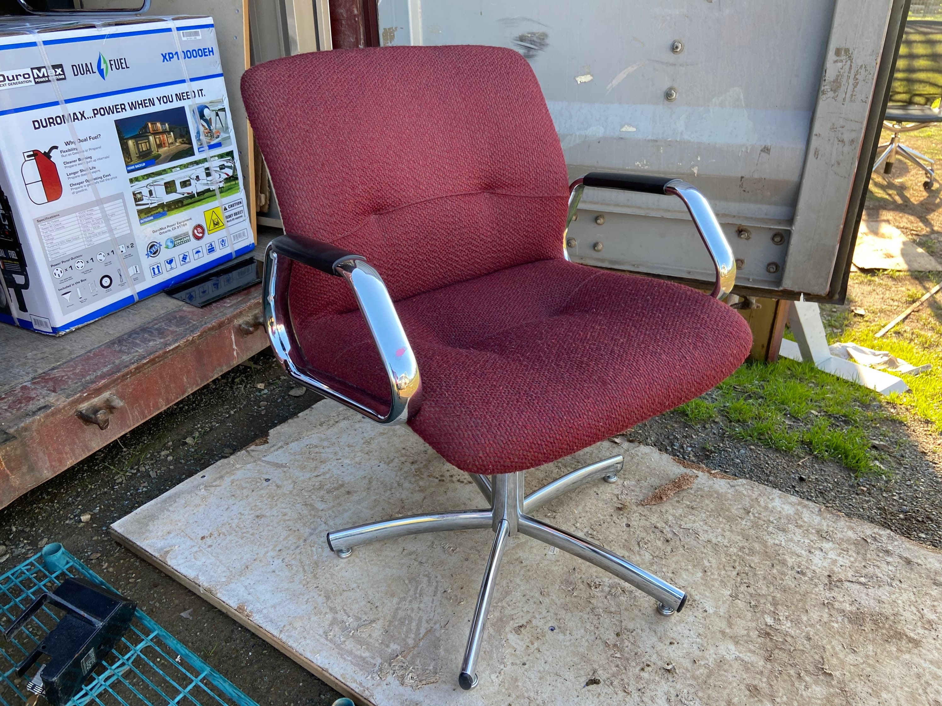 Vintage mid century modern steelcase accent chair - Thumbnail 9