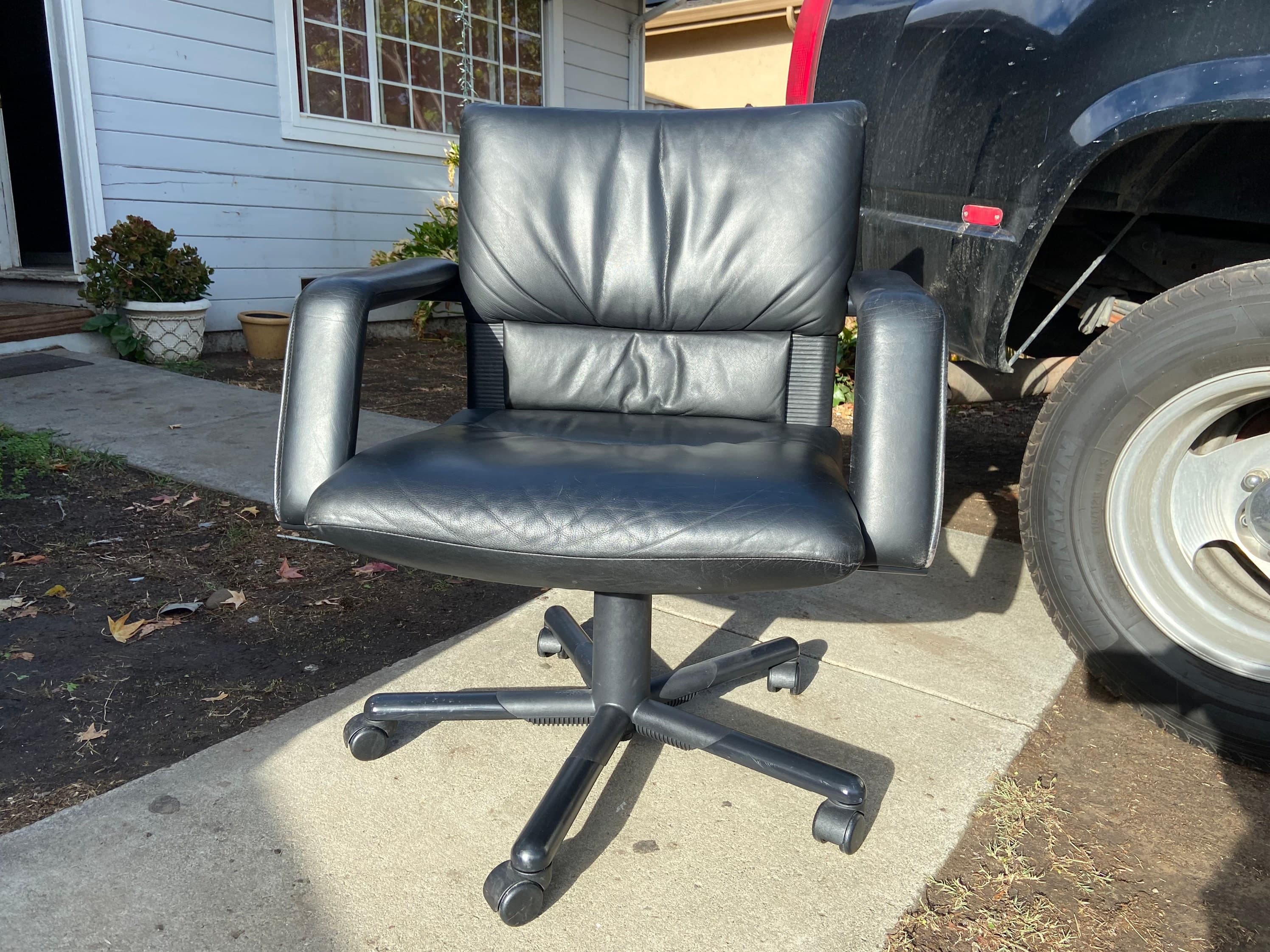 1 Mario Bellini vitra vintage mid century modern metal office chairs 8 available - Thumbnail 10