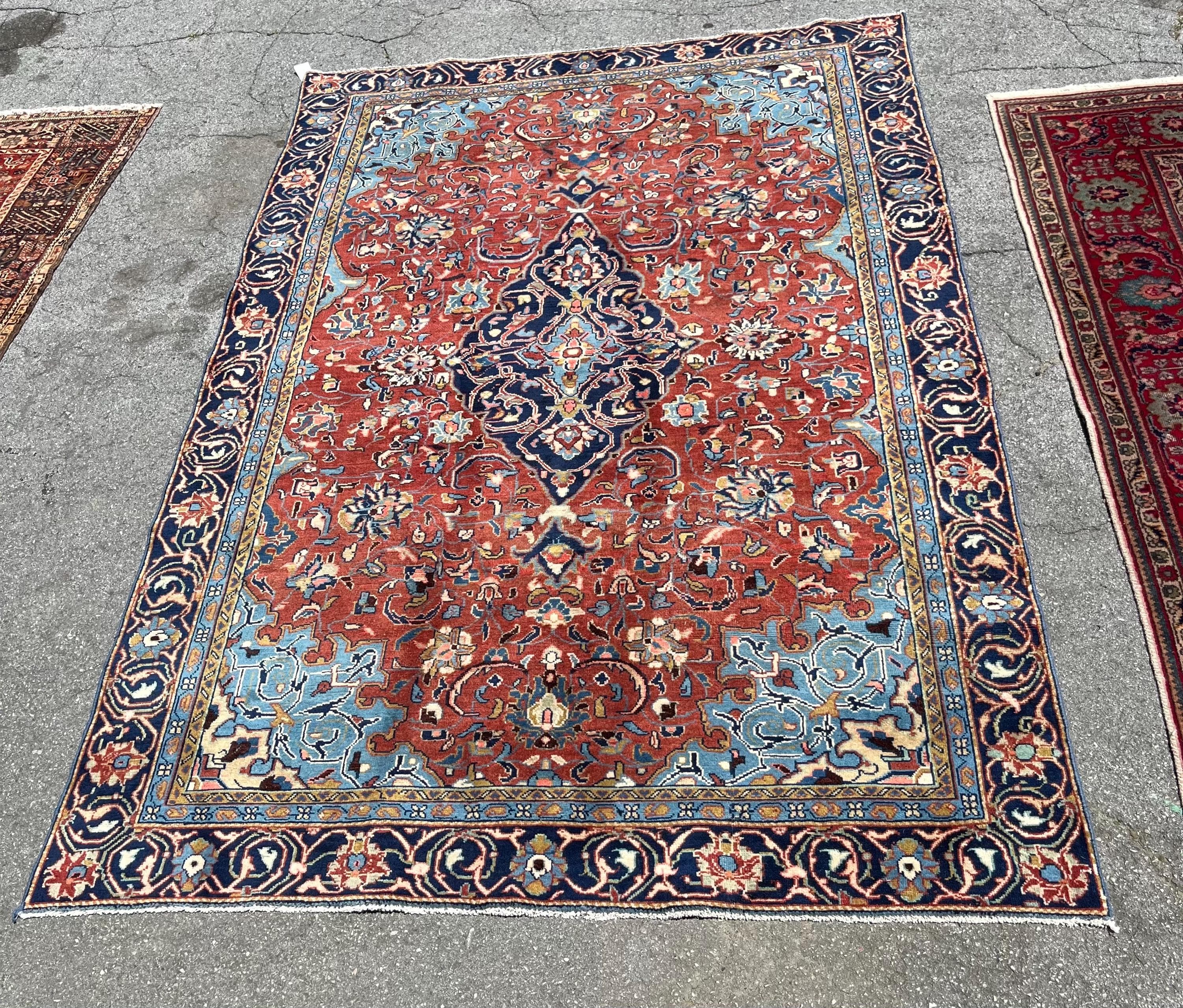 Handmade Veese Wool Rug - Thumbnail 4