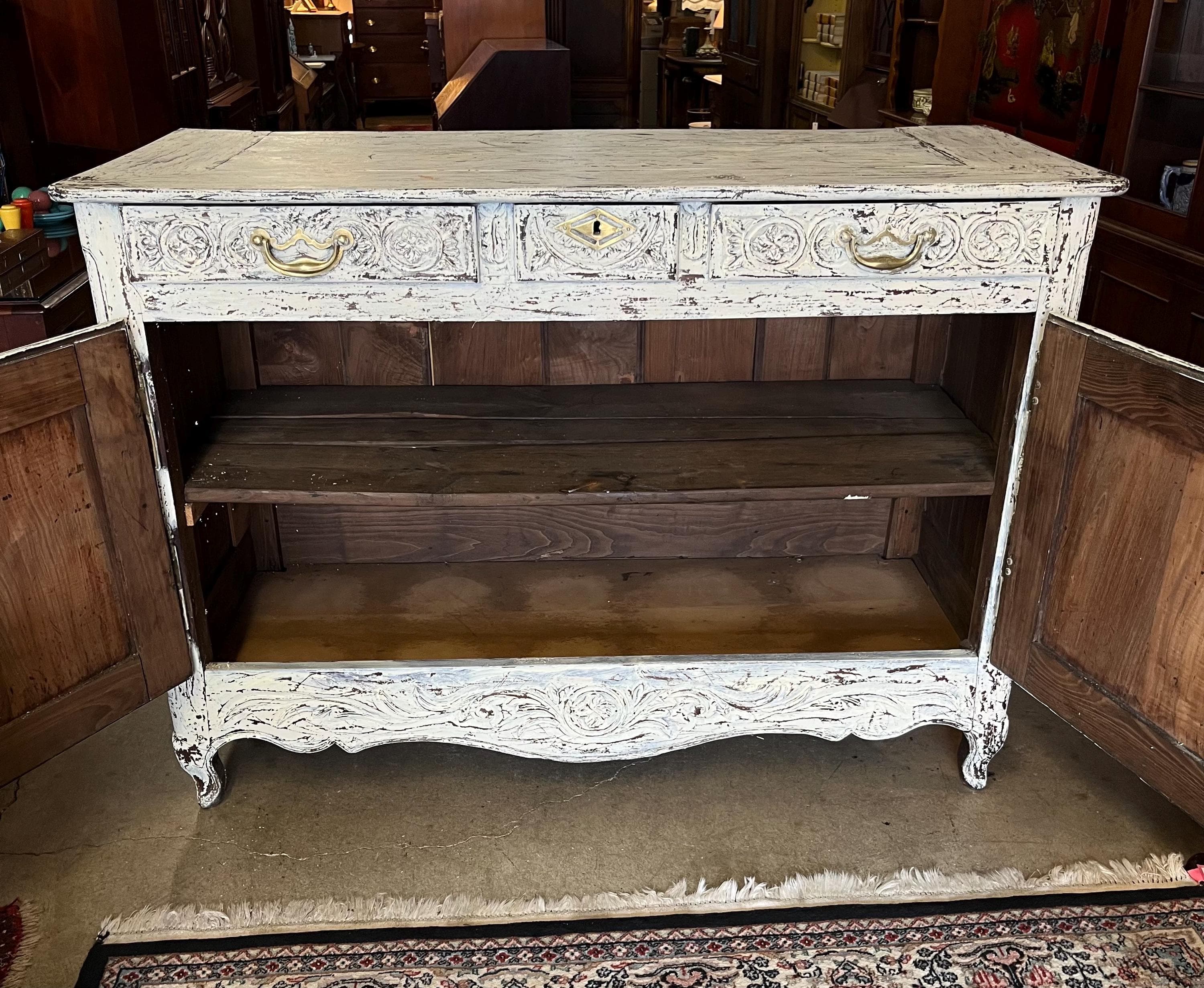 Antique Louis XV Style Buffet - Thumbnail 5