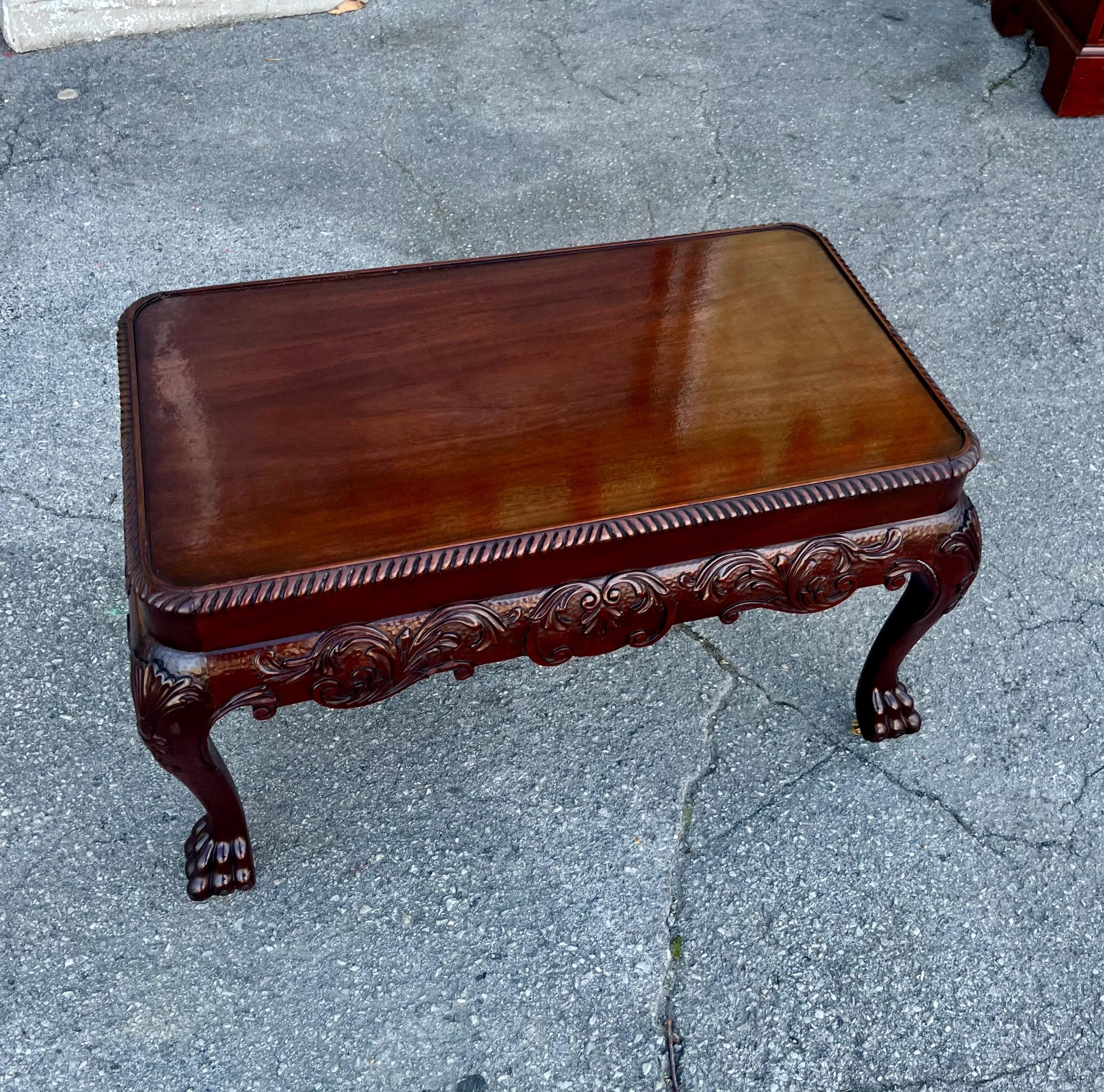 Baker Furniture Co Mahogany Canterbury or Bottle Carrier - Thumbnail 7