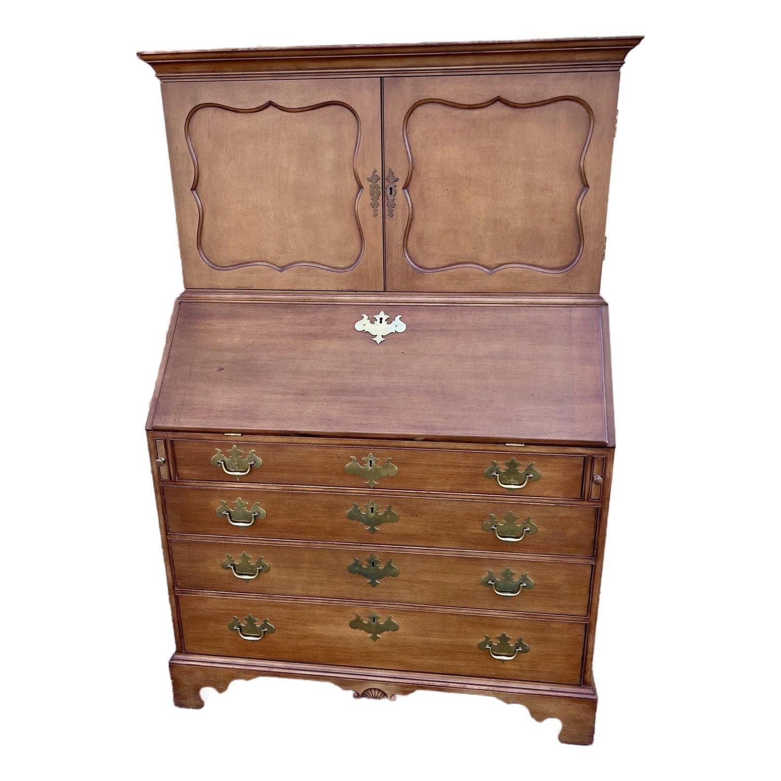 Kittinger Colonial Williamsburg Secretary Bookcase - Image 1