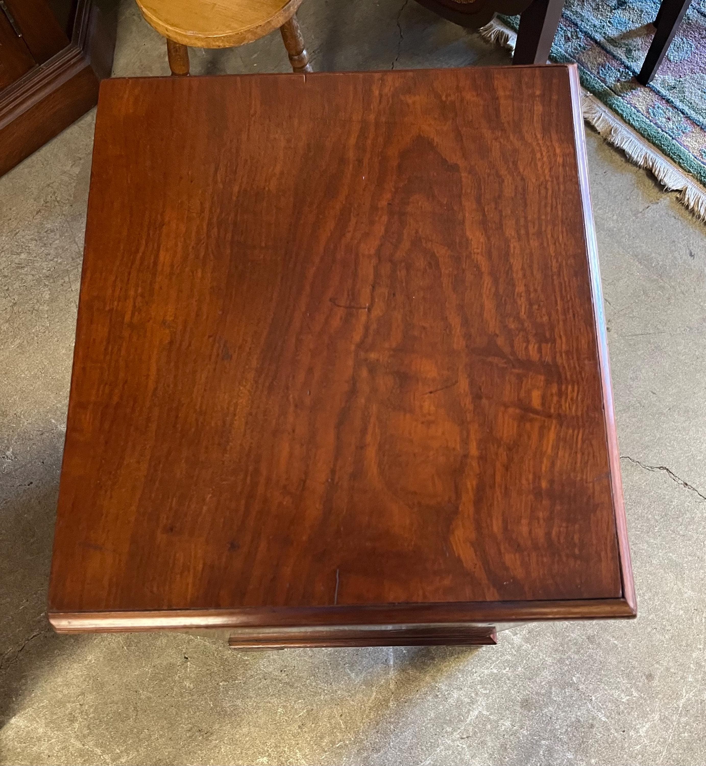 Antique Four Drawer Bedside Chest - Thumbnail 8