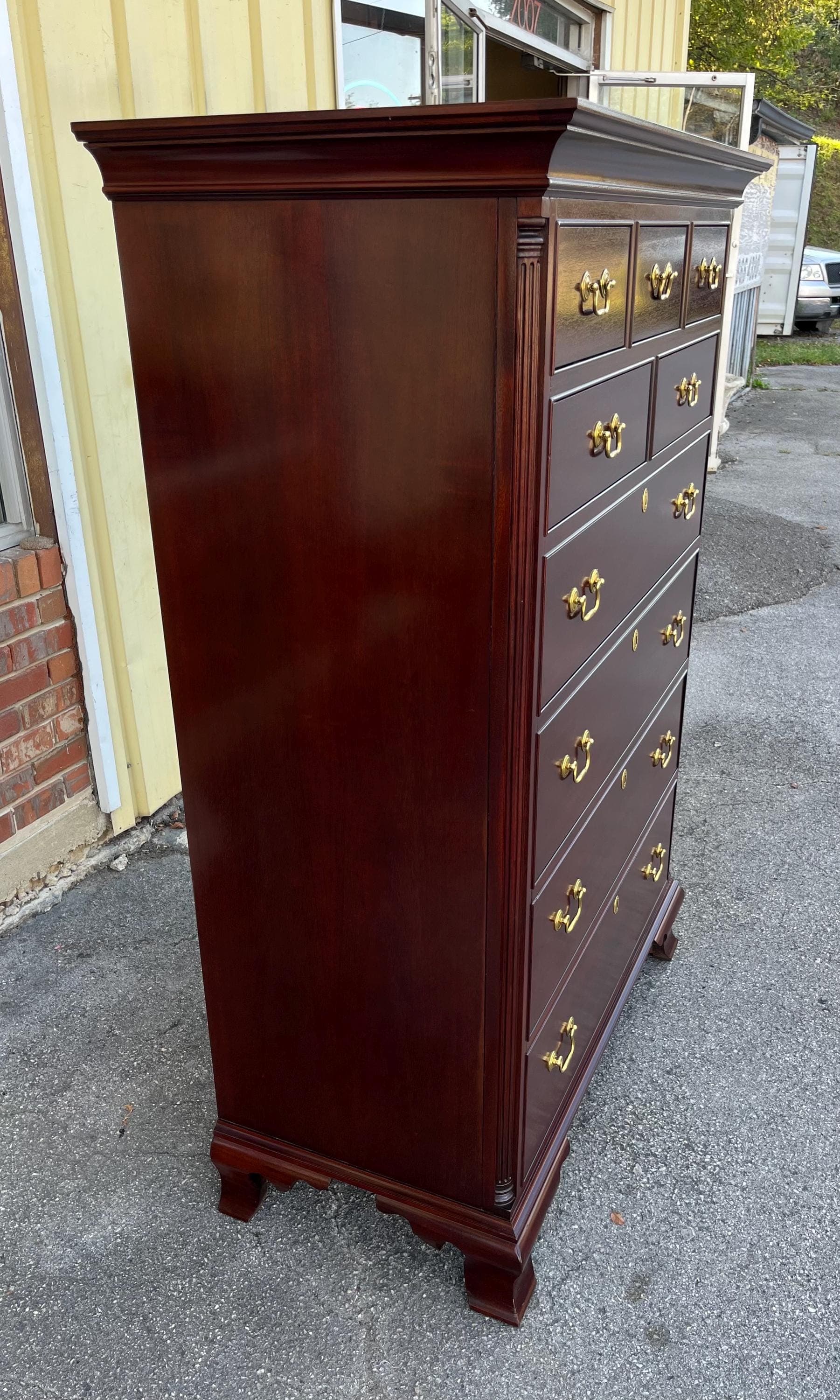 Hickory Chair Co Tall Chest - Thumbnail 8