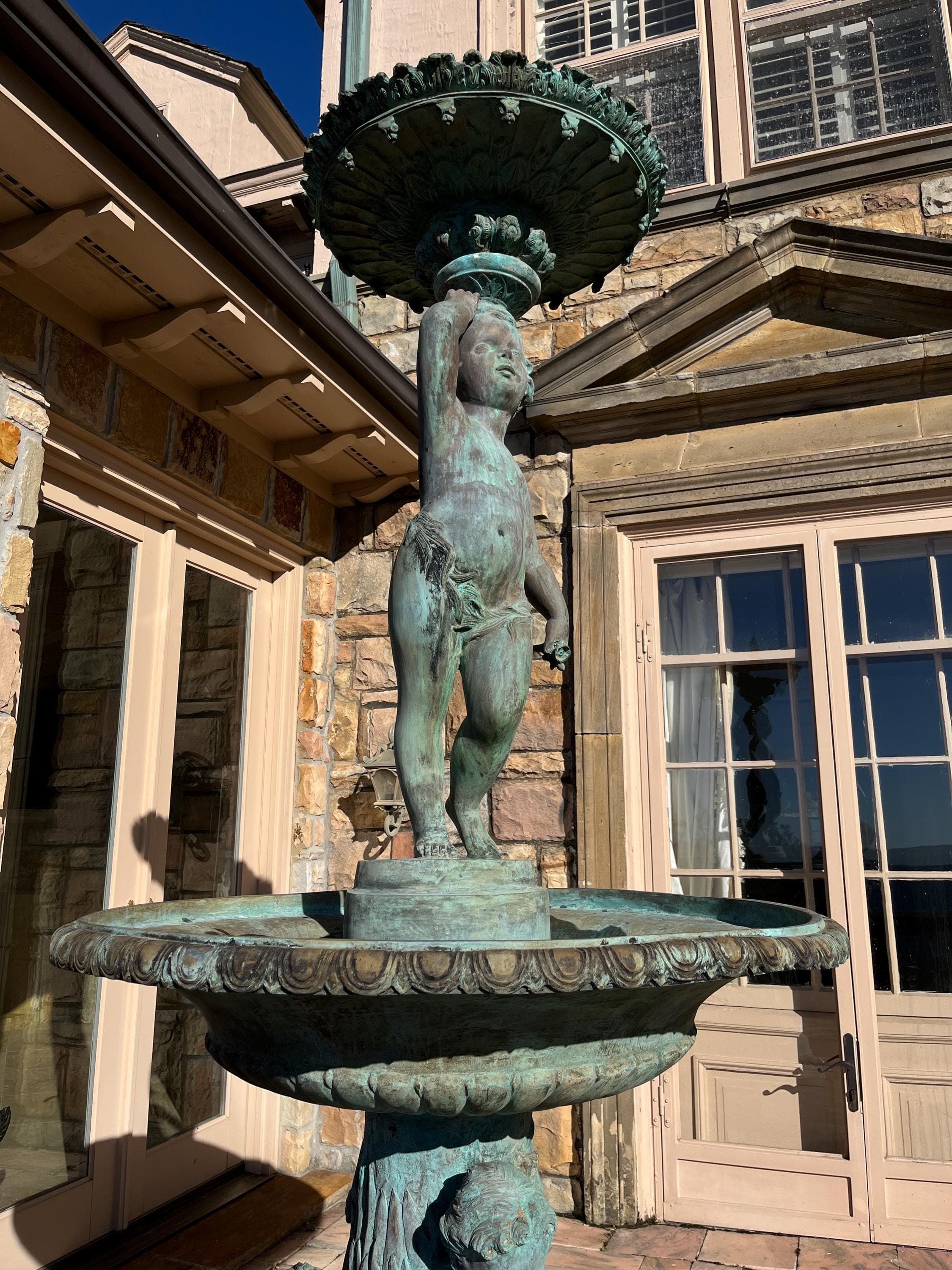 Monumental Bronze Garden Fountain - Thumbnail 20