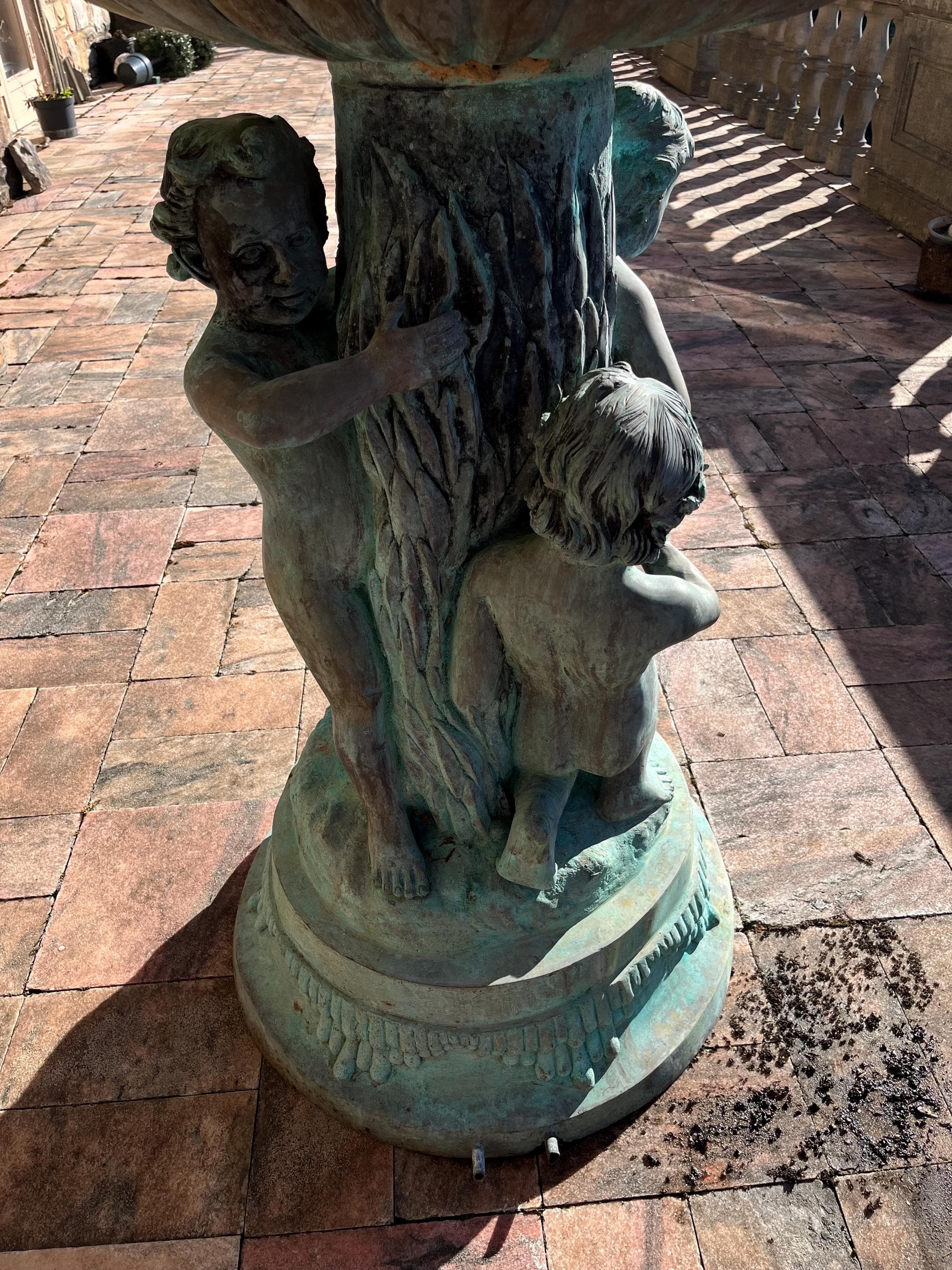 Monumental Bronze Garden Fountain - Thumbnail 4