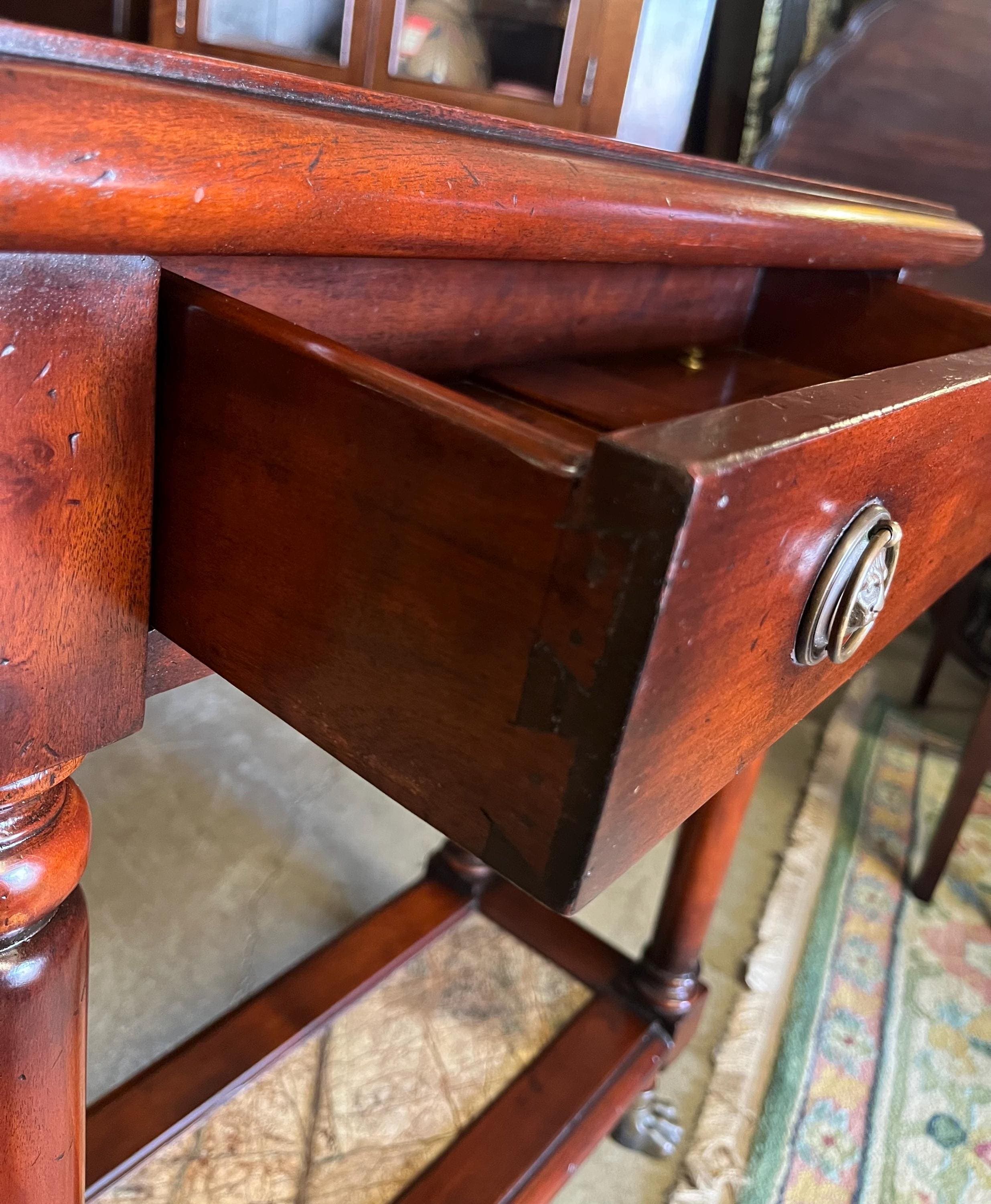 Morgan Hill Theodore Alexander Marble-Top Console. - Thumbnail 3