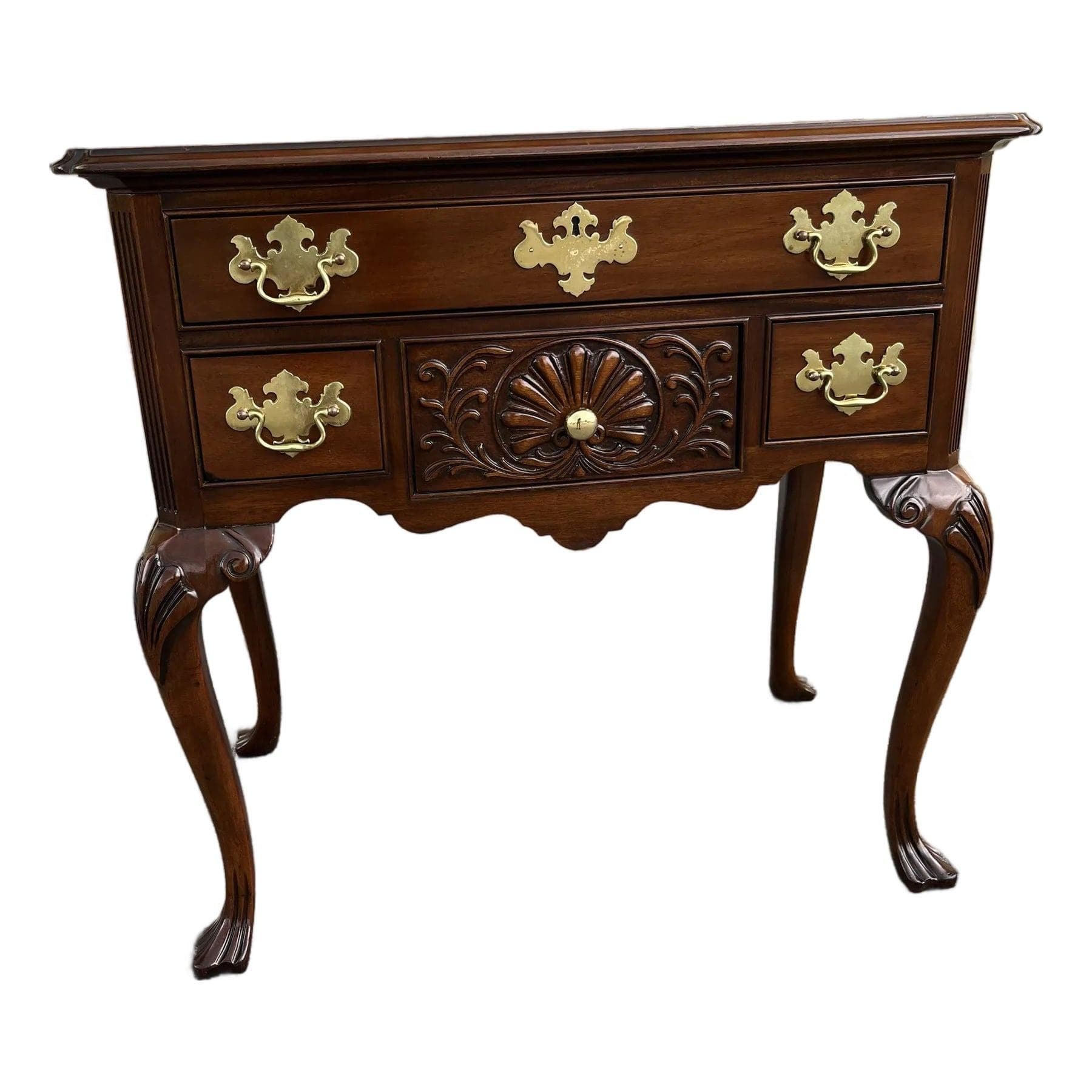 Councill Craftsmen Chippendale Lowboy - Image 1
