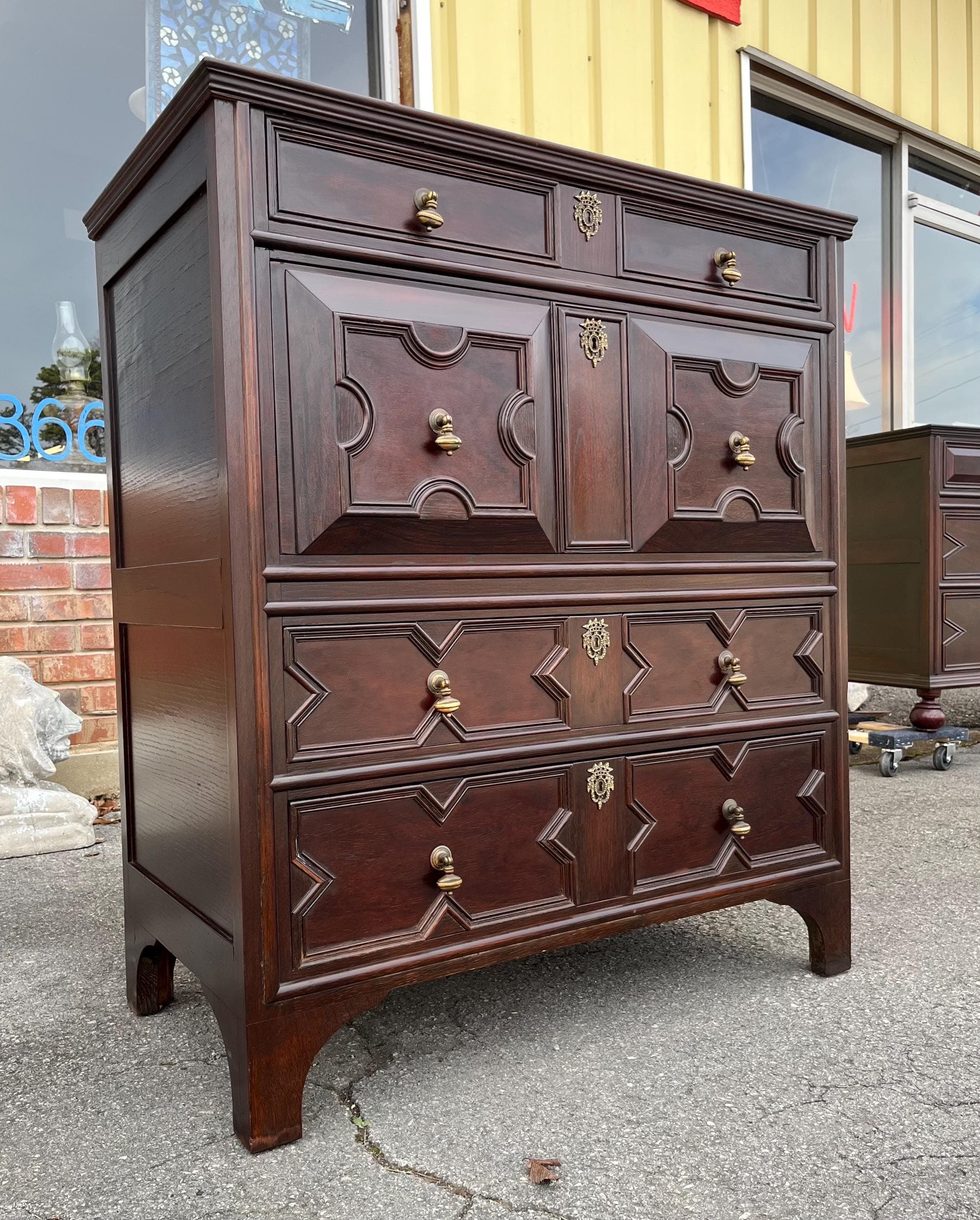 Antique John Widdicomb Chest of Drawers - Thumbnail 10