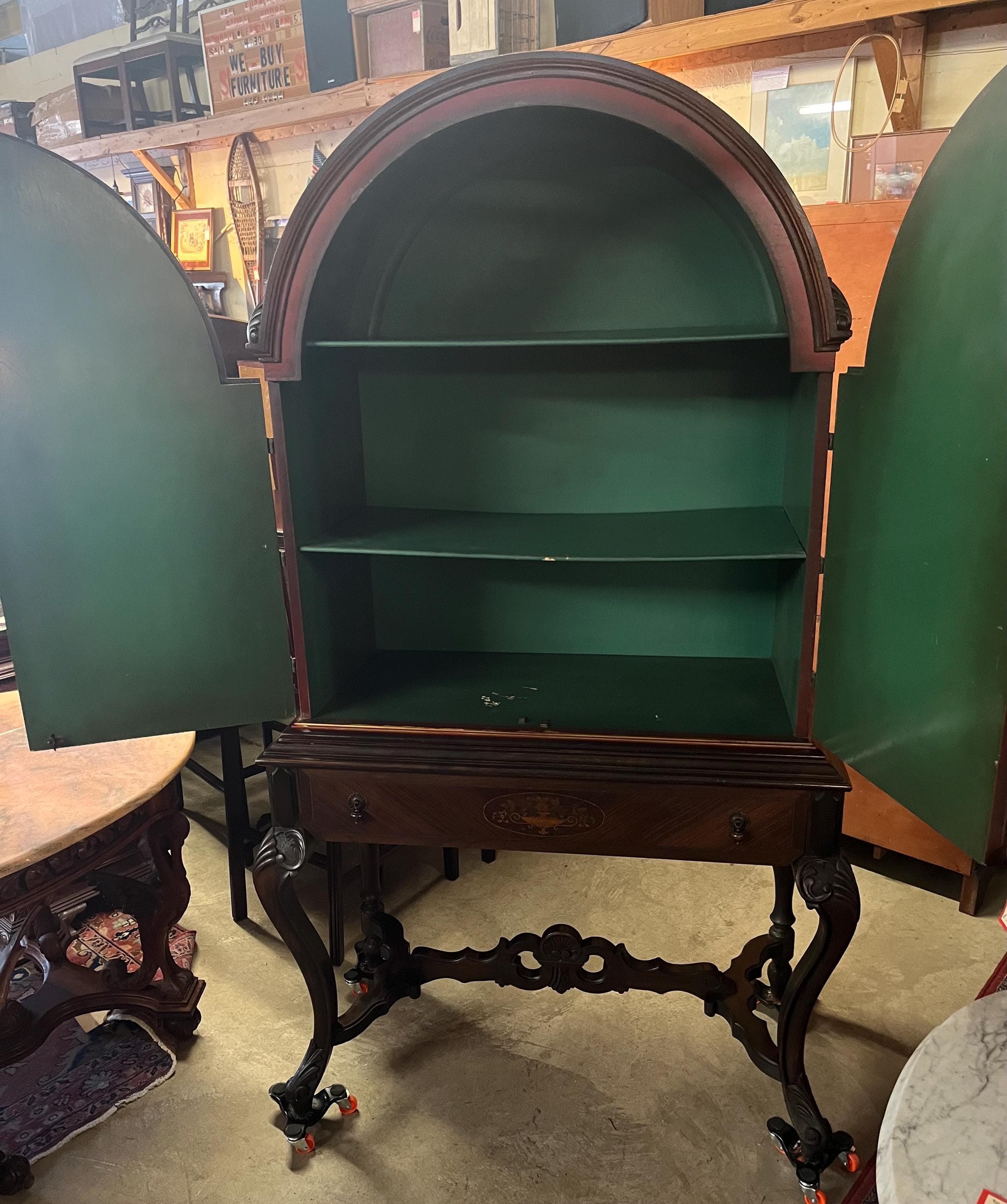 Jacobean Chinoiserie Style Cabinet - Thumbnail 4