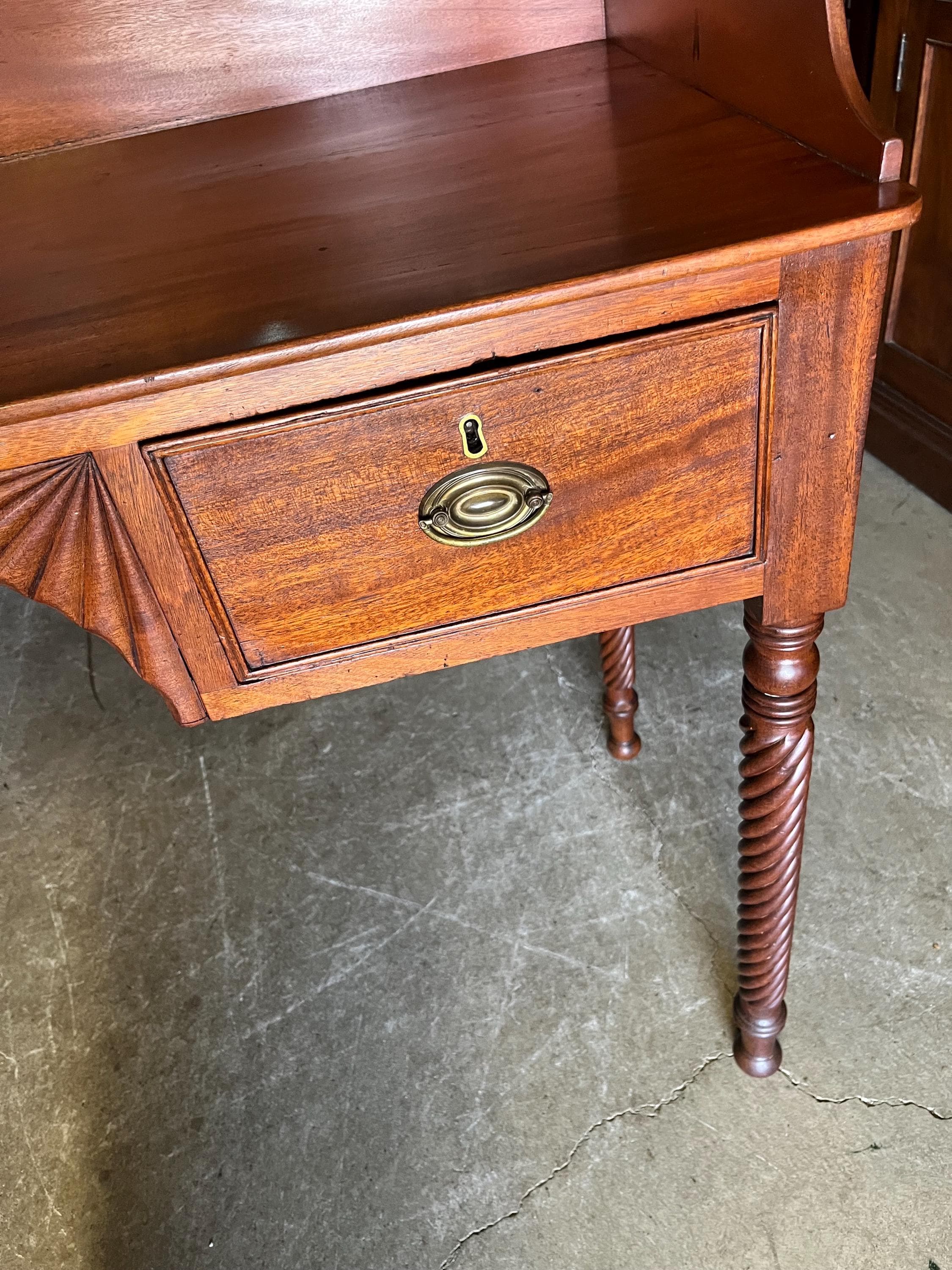 Antique Sheraton Sideboard or Server - Thumbnail 11