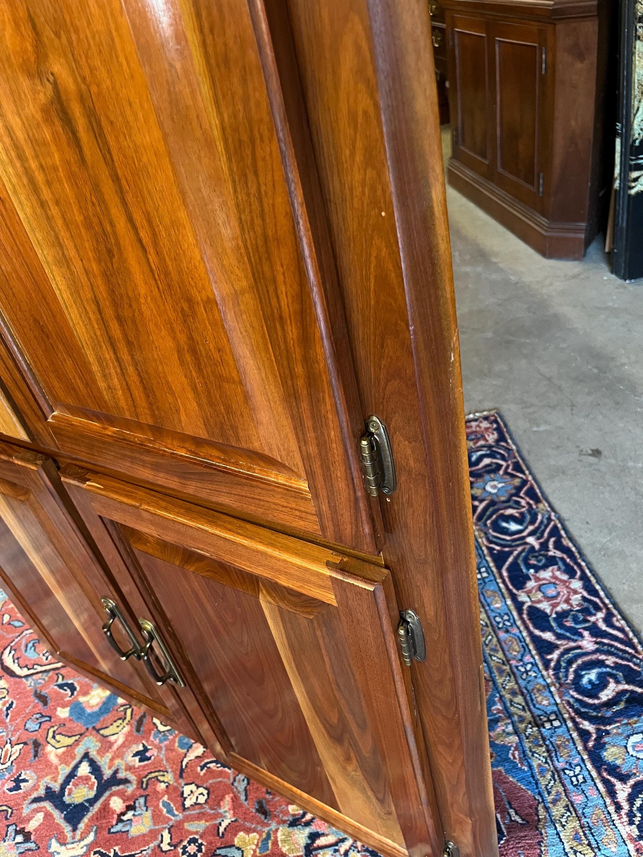 Benchmade Walnut Corner Cabinet - Thumbnail 5