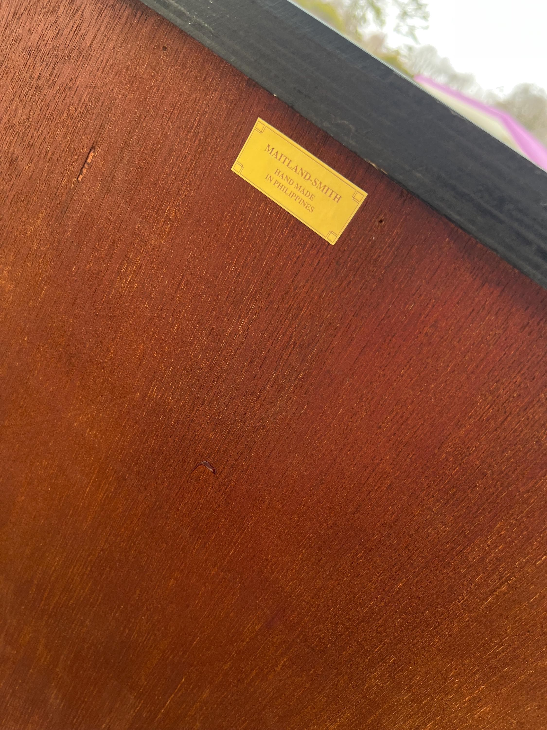 Maitland-Smith Burlwood & Black Marble Neoclassical Commode - Thumbnail 11