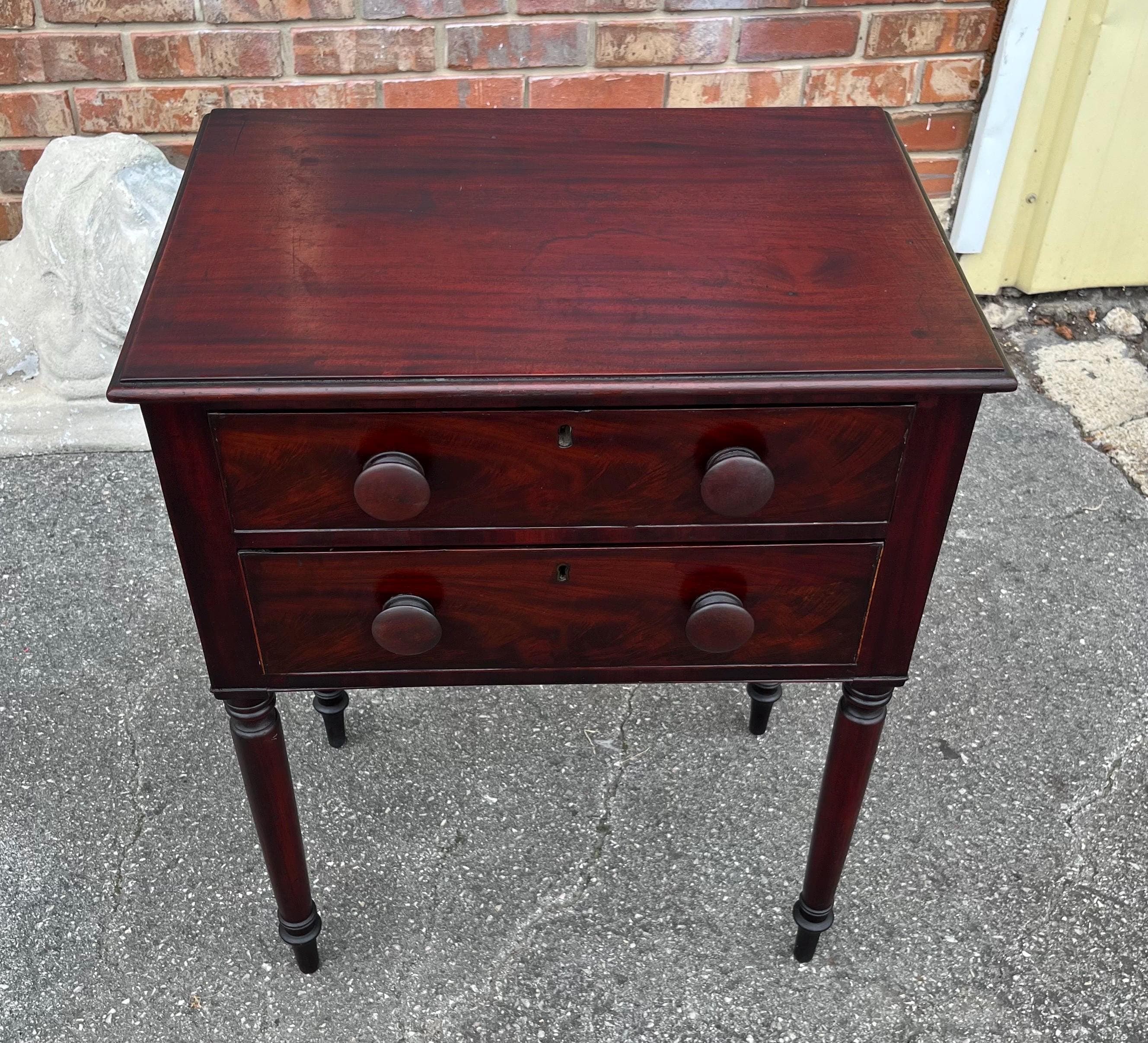 Antique Sheraton Side Table - Thumbnail 3