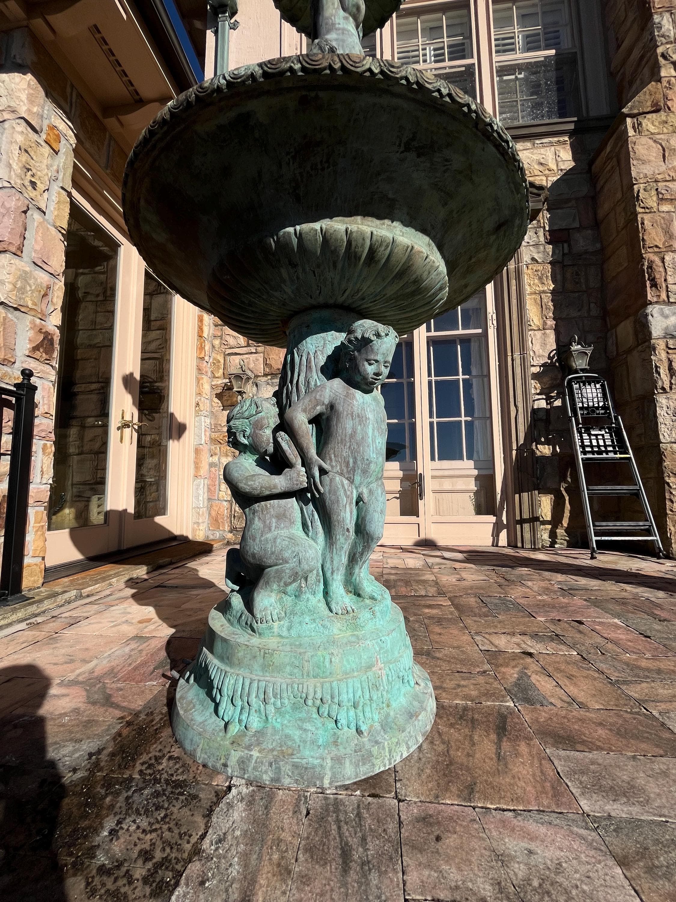 Monumental Bronze Garden Fountain - Thumbnail 19