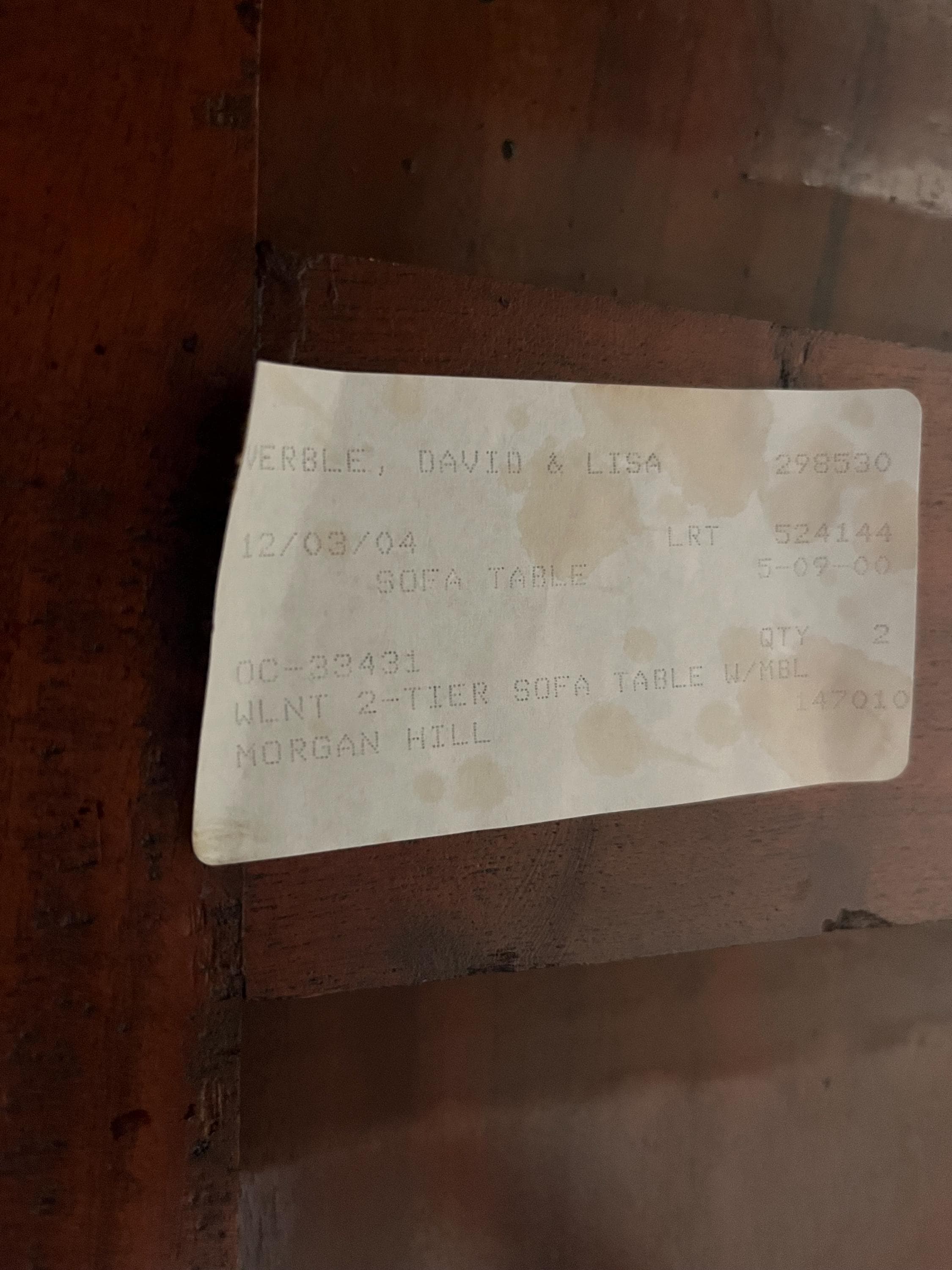 Morgan Hill Theodore Alexander Marble-Top Console. - Thumbnail 13